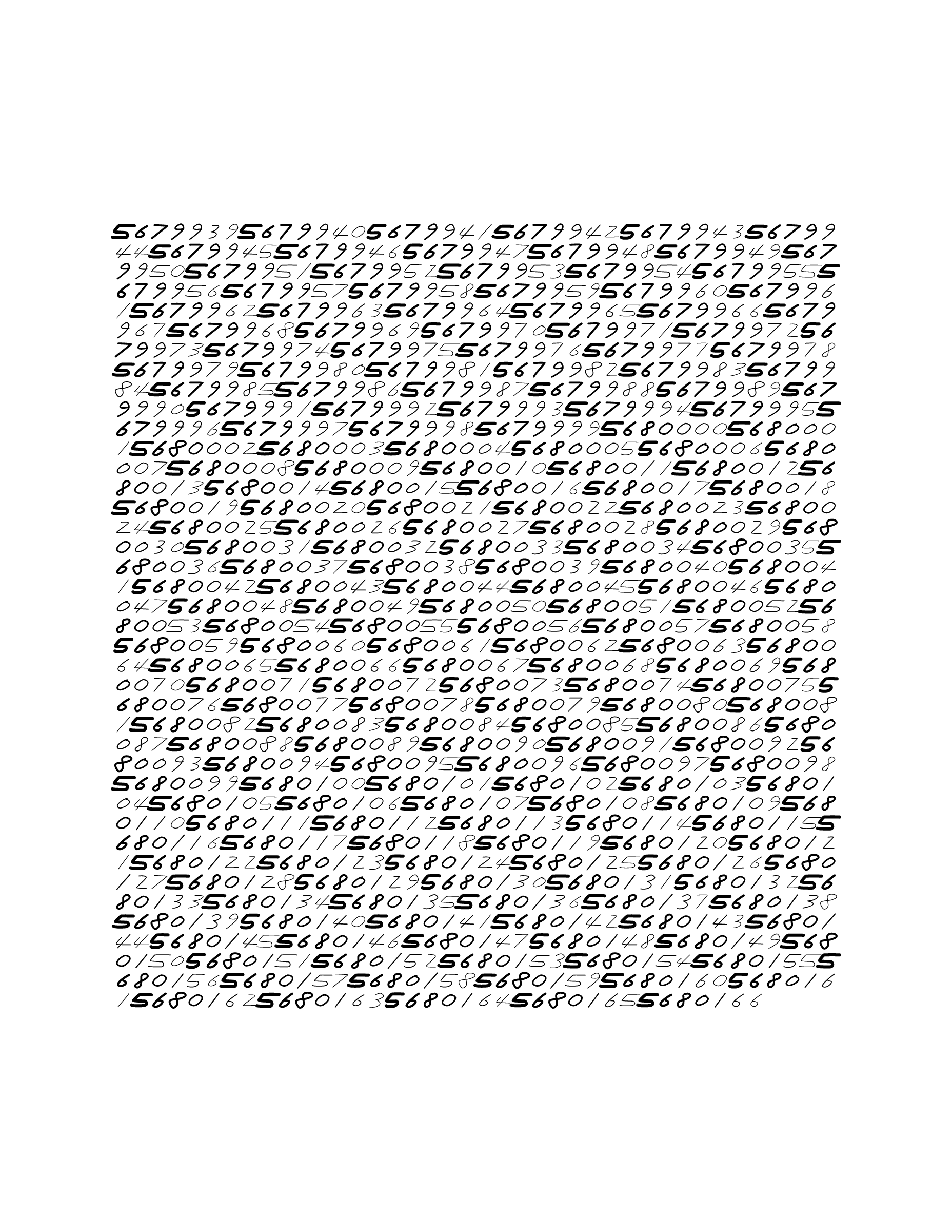 Endless (5,607,250 to Infinity) #234