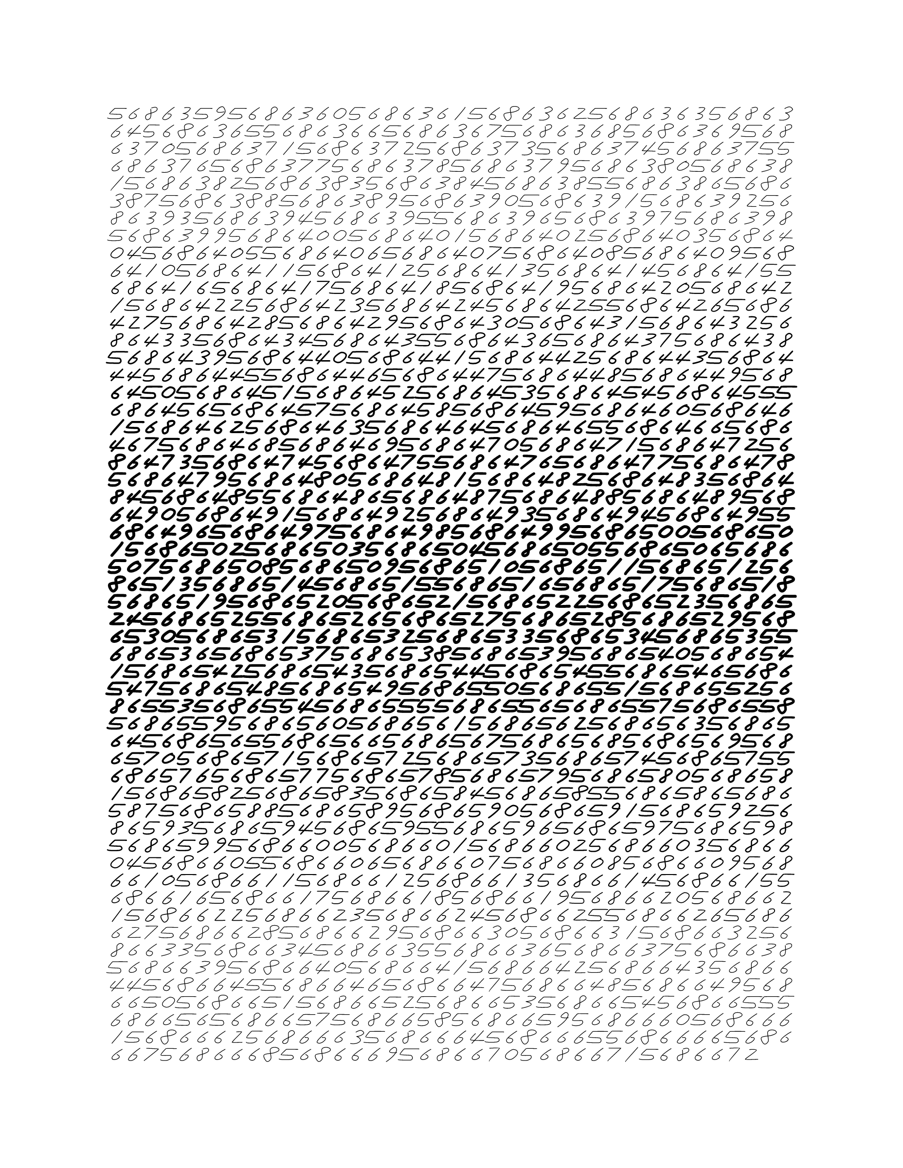 Endless (5,607,250 to Infinity) #254