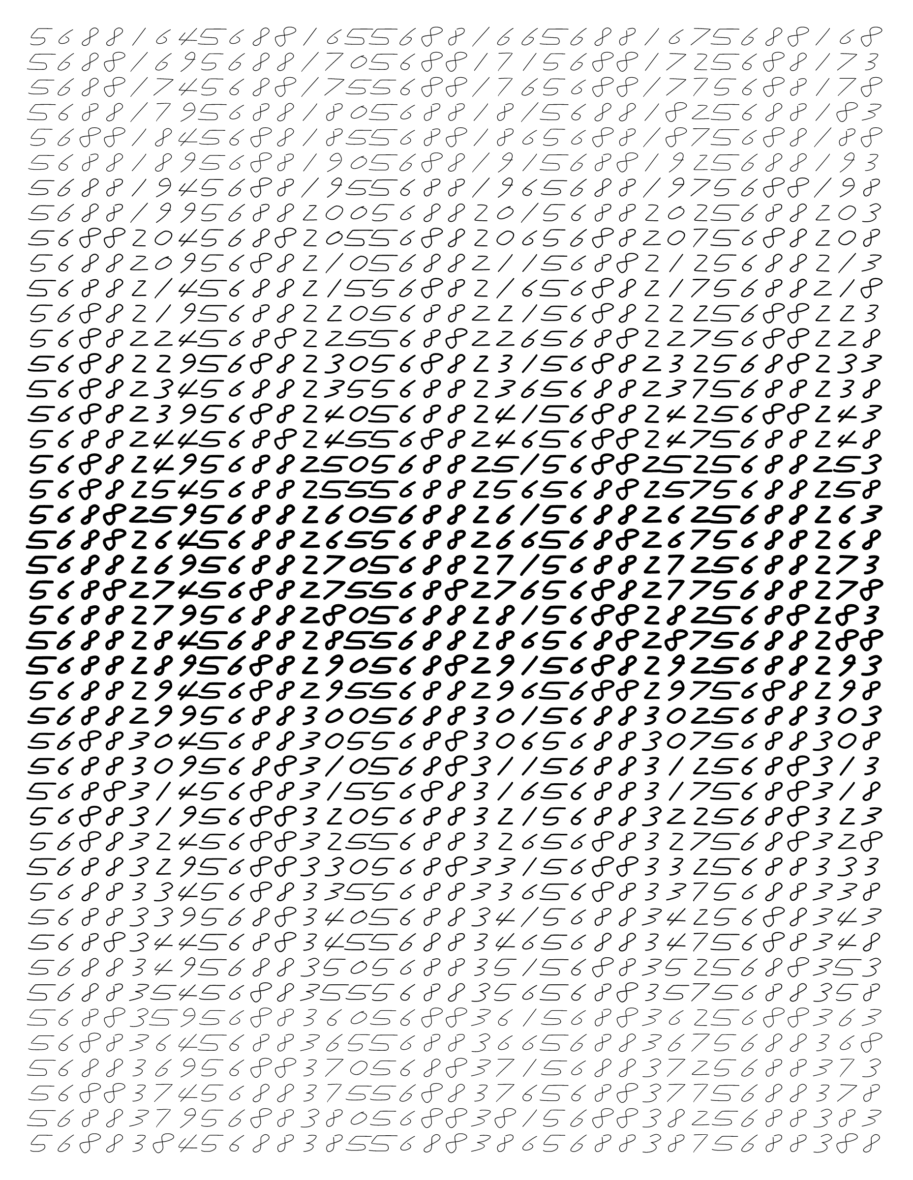 Endless (5,607,250 to Infinity) #259
