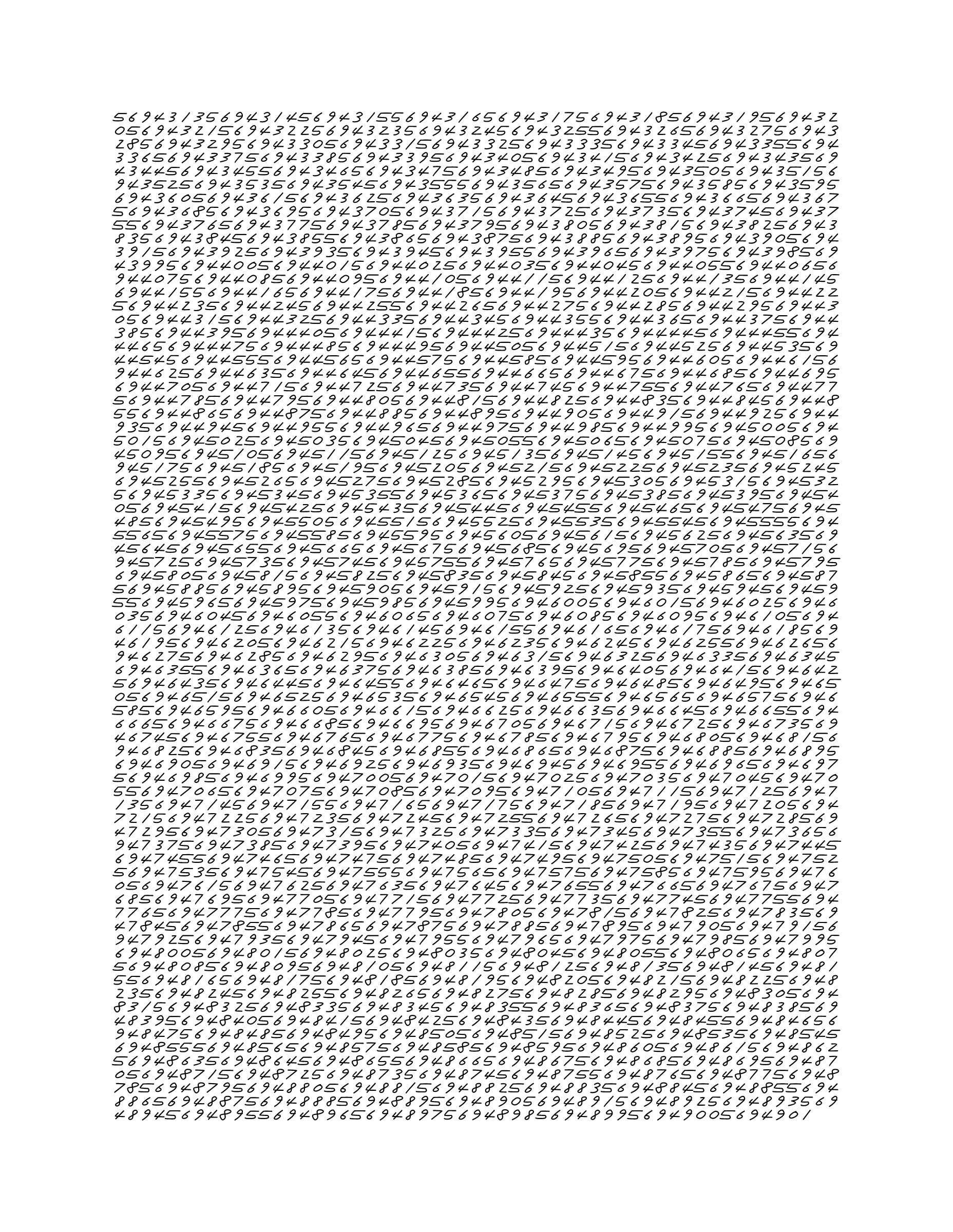 Endless (5,607,250 to Infinity) #279