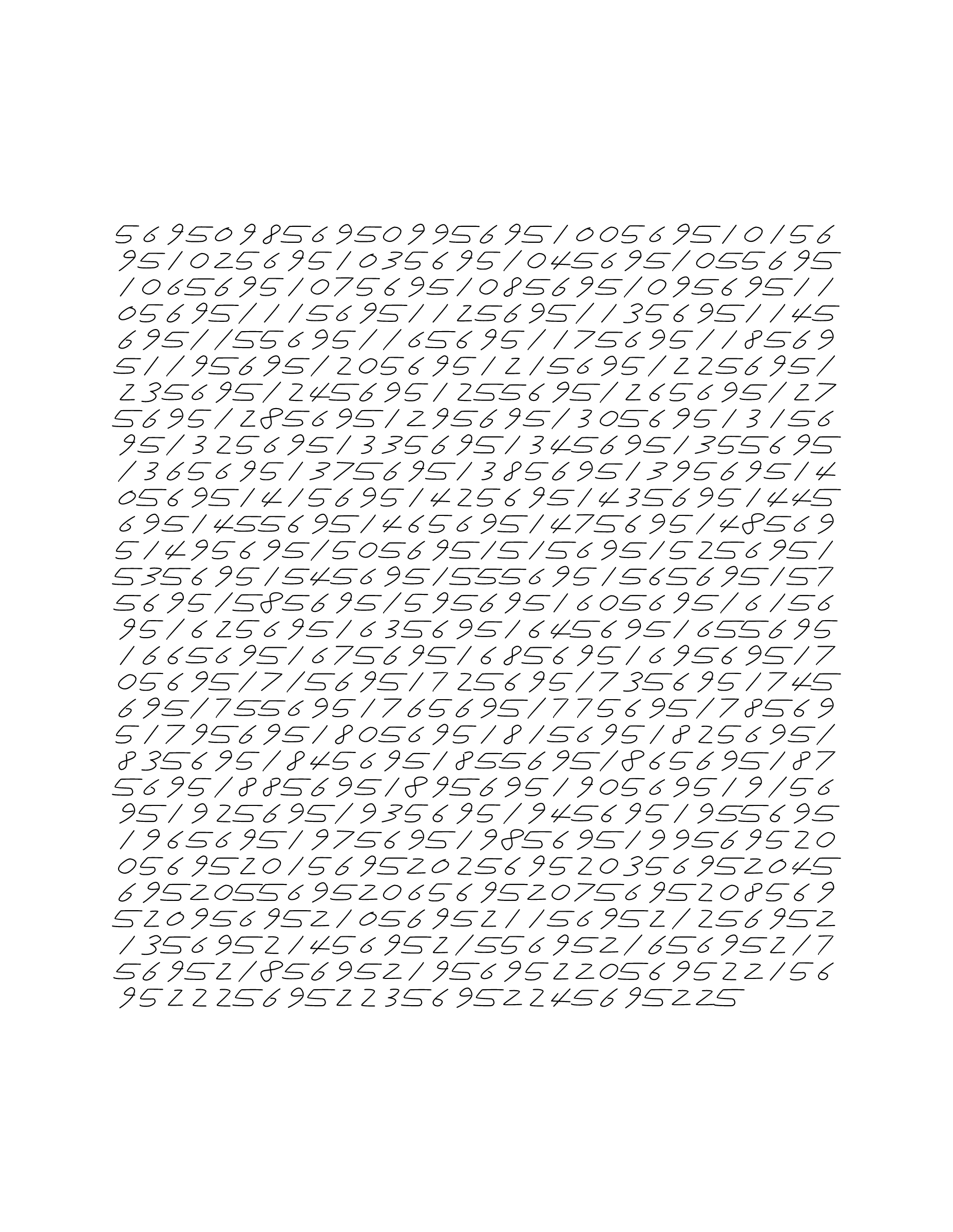 Endless (5,607,250 to Infinity) #281