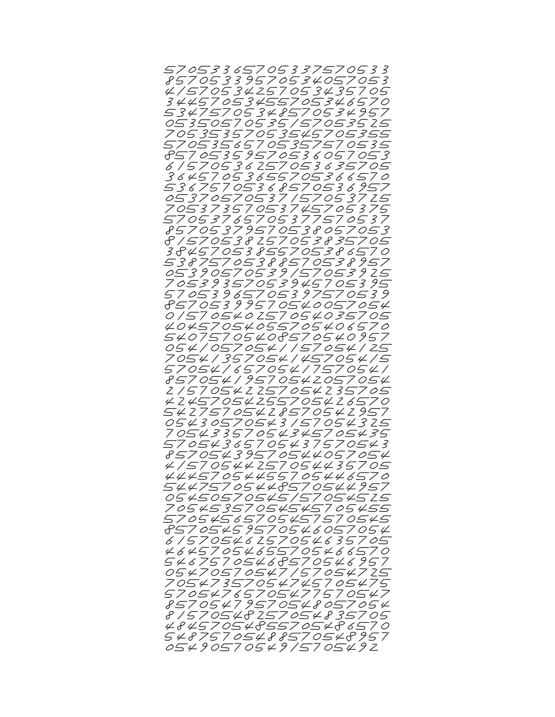 Endless (5,607,250 to Infinity) #321