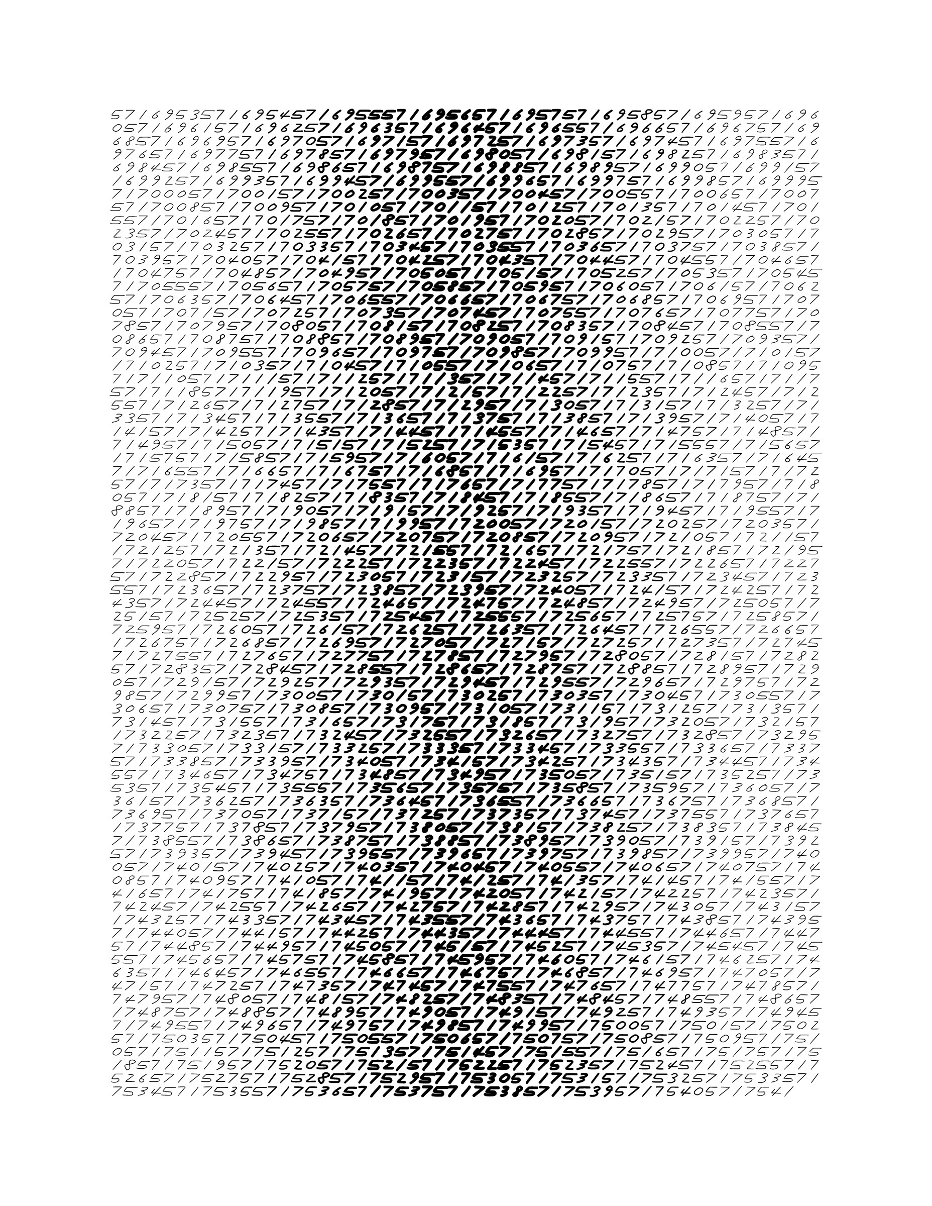 Endless (5,607,250 to Infinity) #359