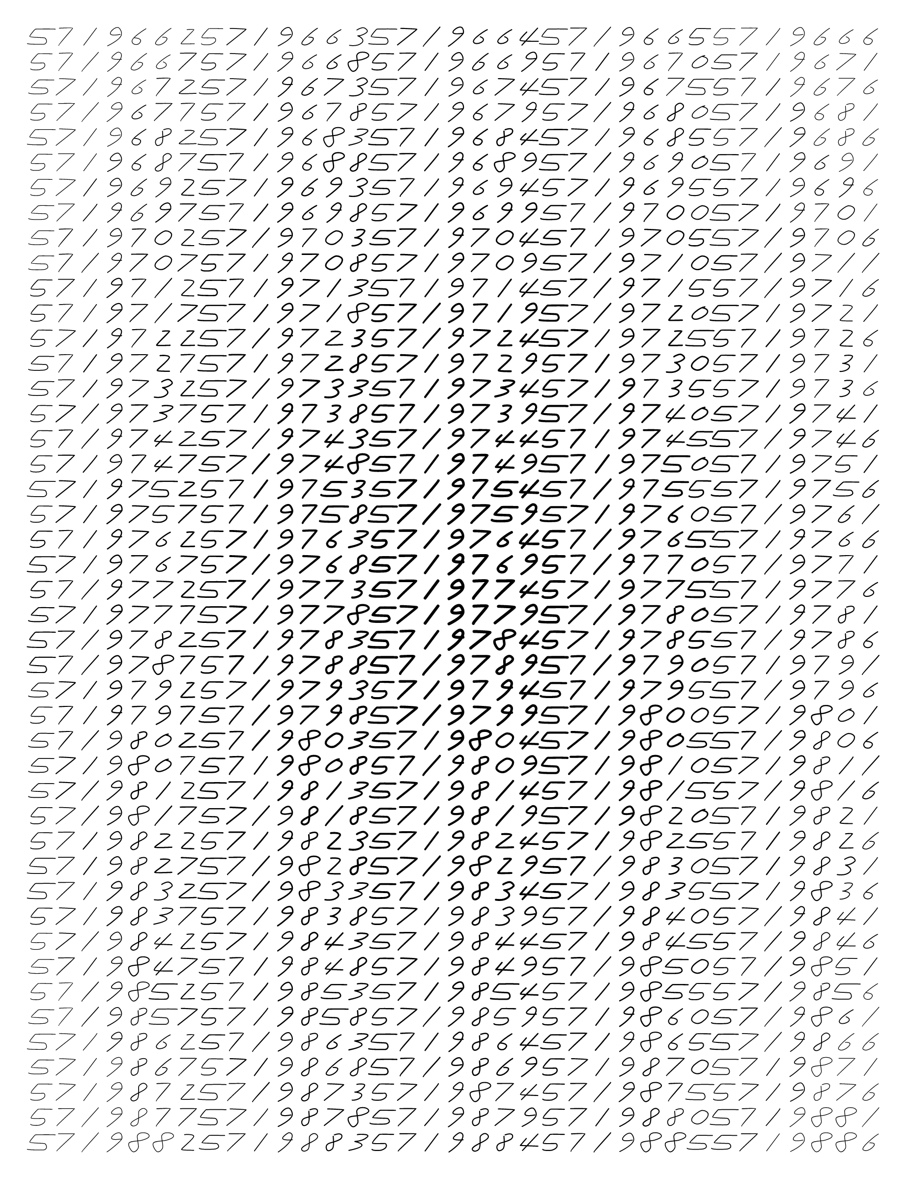 Endless (5,607,250 to Infinity) #371