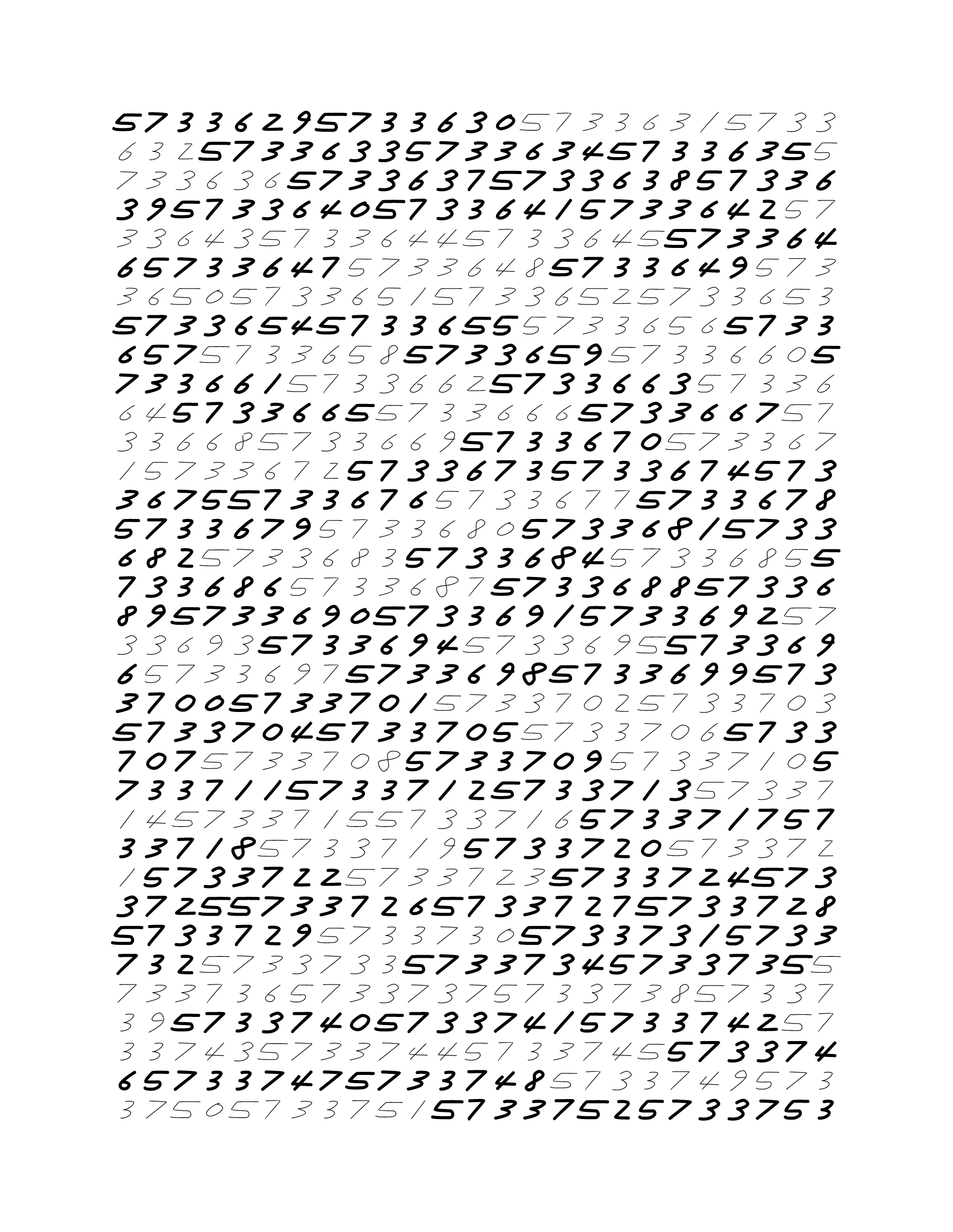 Endless (5,607,250 to Infinity) #419