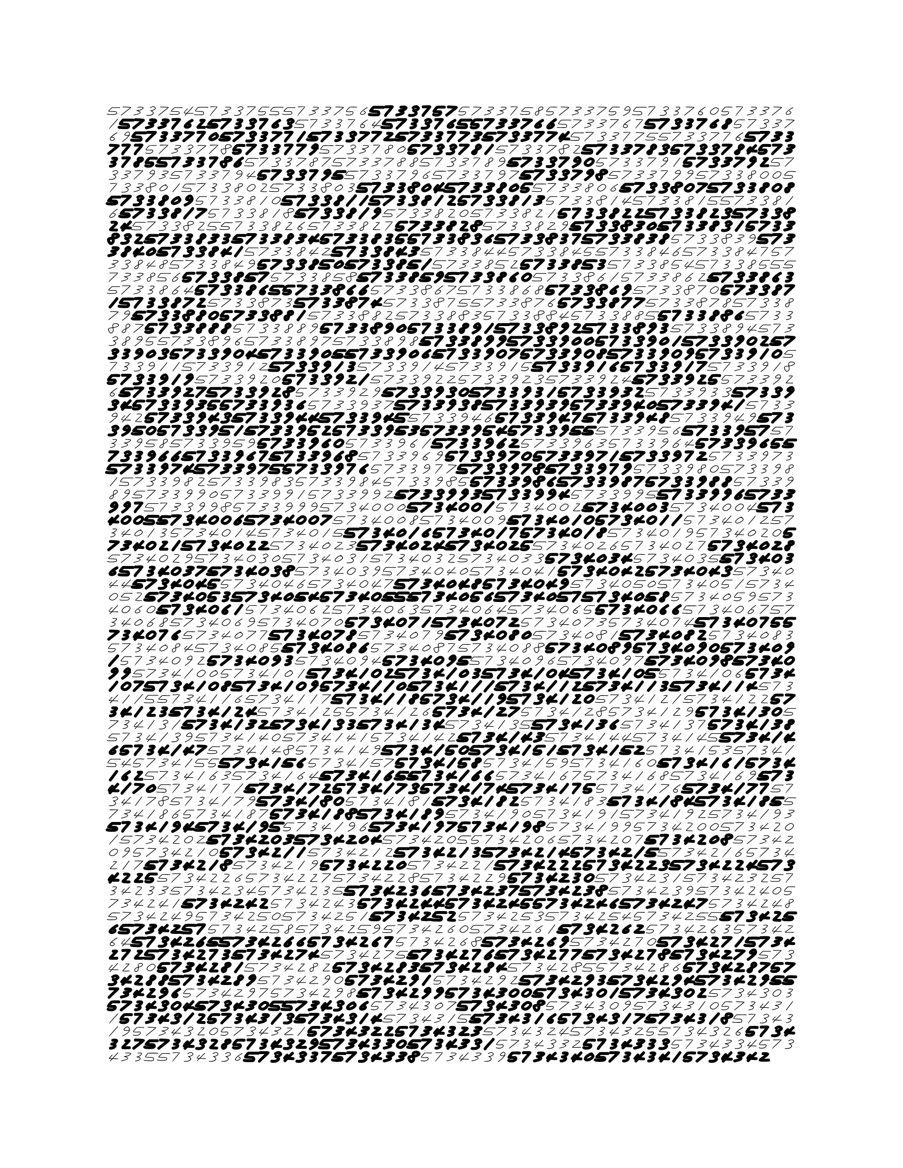 Endless (5,607,250 to Infinity) #420