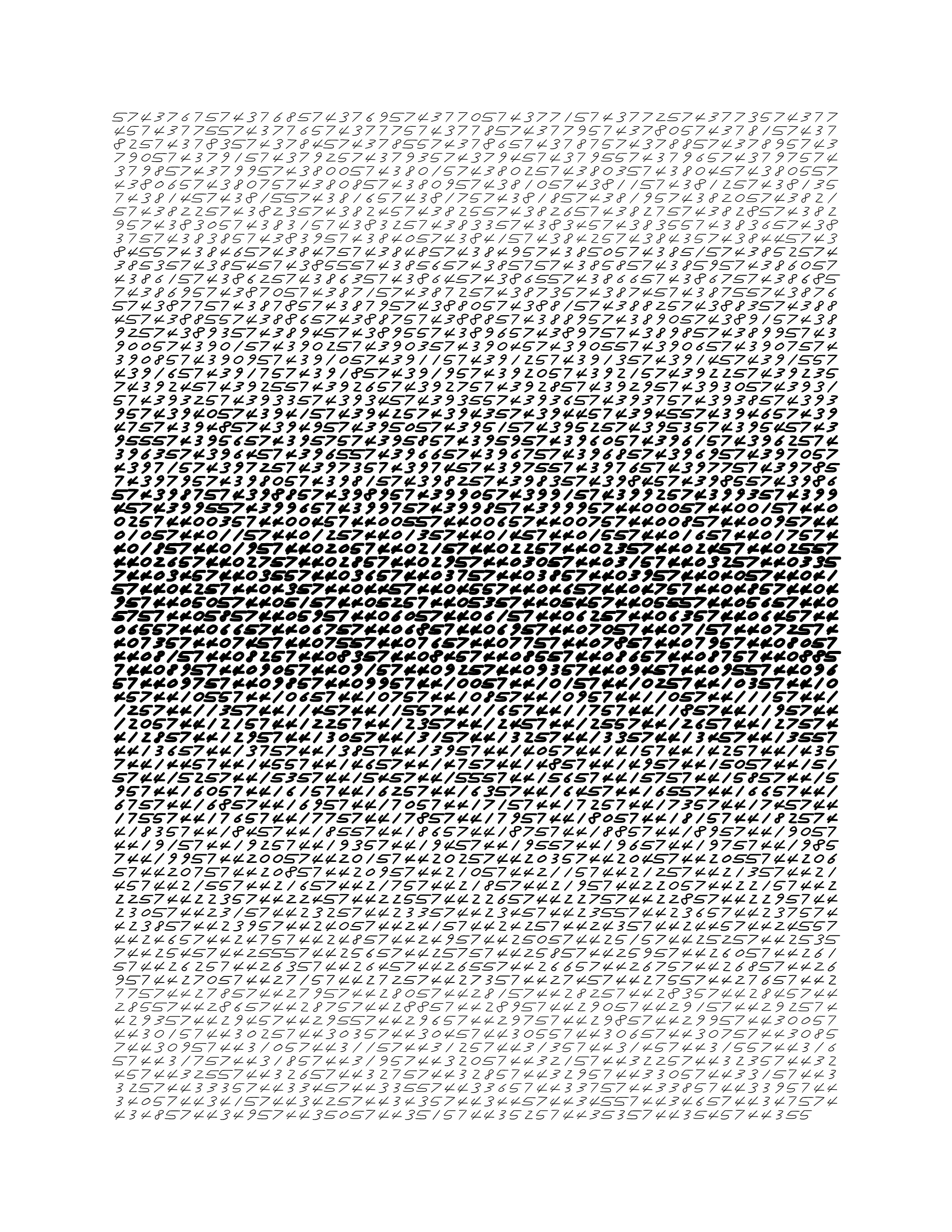 Endless (5,607,250 to Infinity) #447