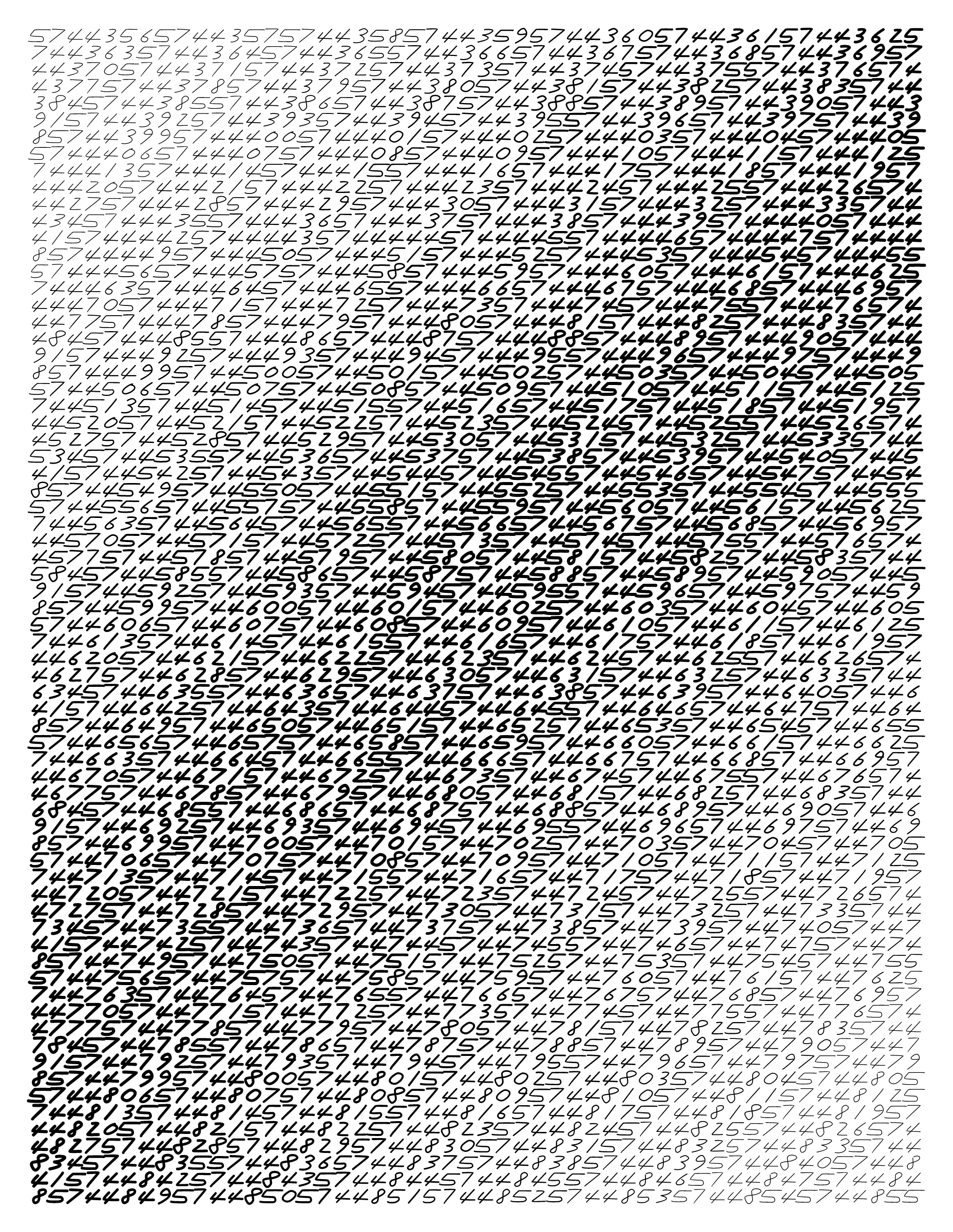 Endless (5,607,250 to Infinity) #448