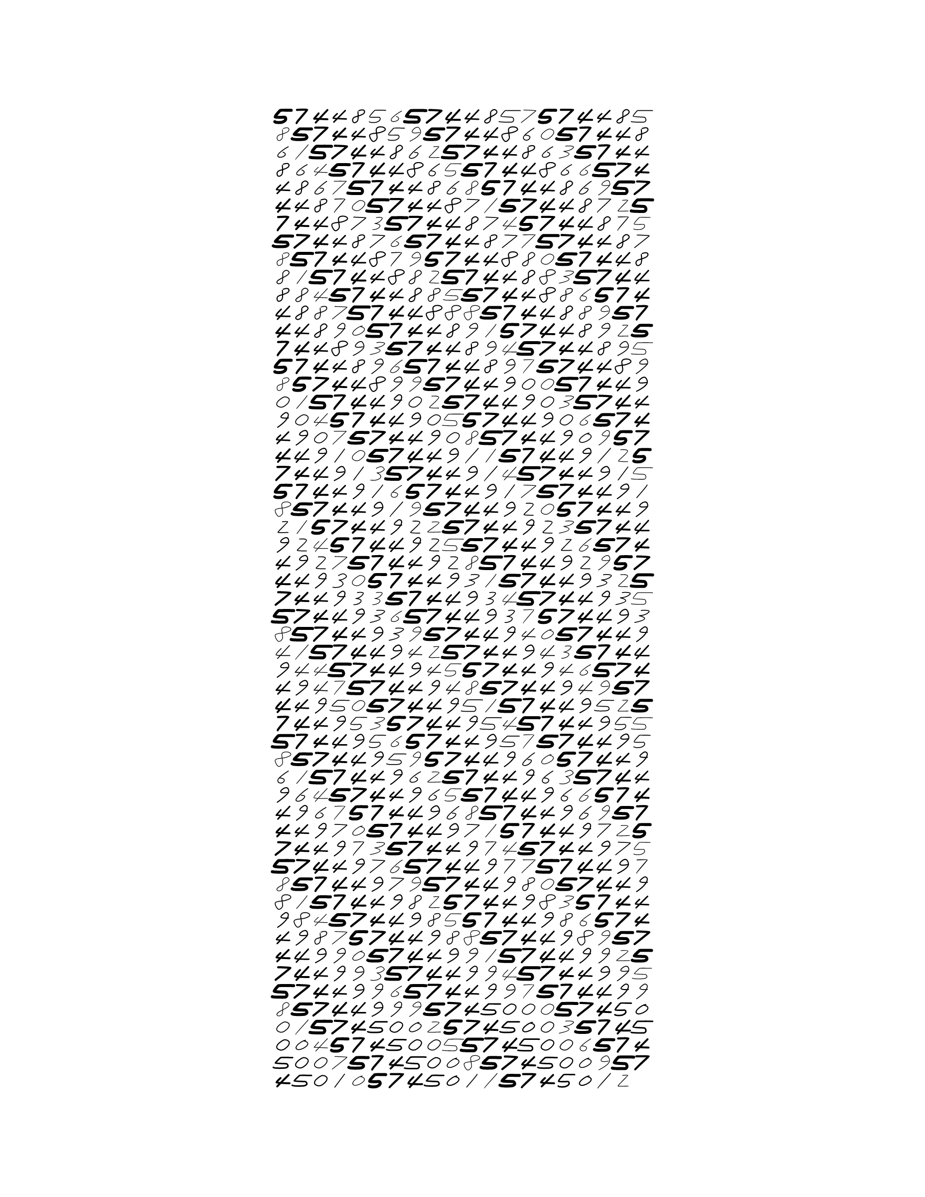 Endless (5,607,250 to Infinity) #449