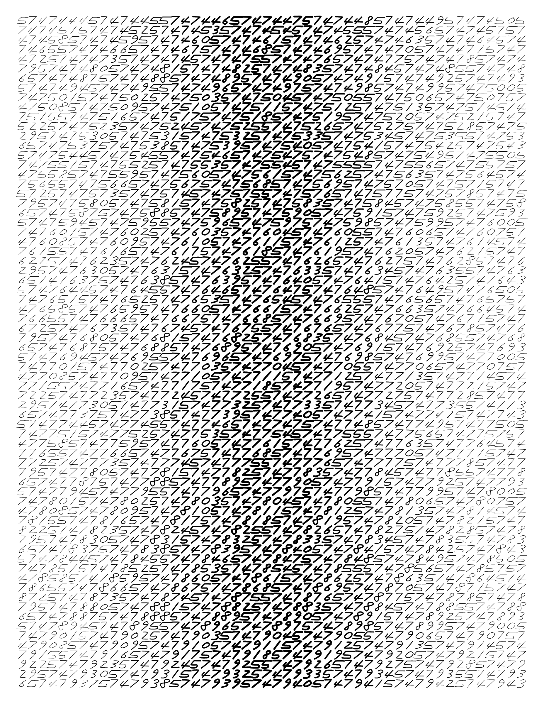 Endless (5,607,250 to Infinity) #462