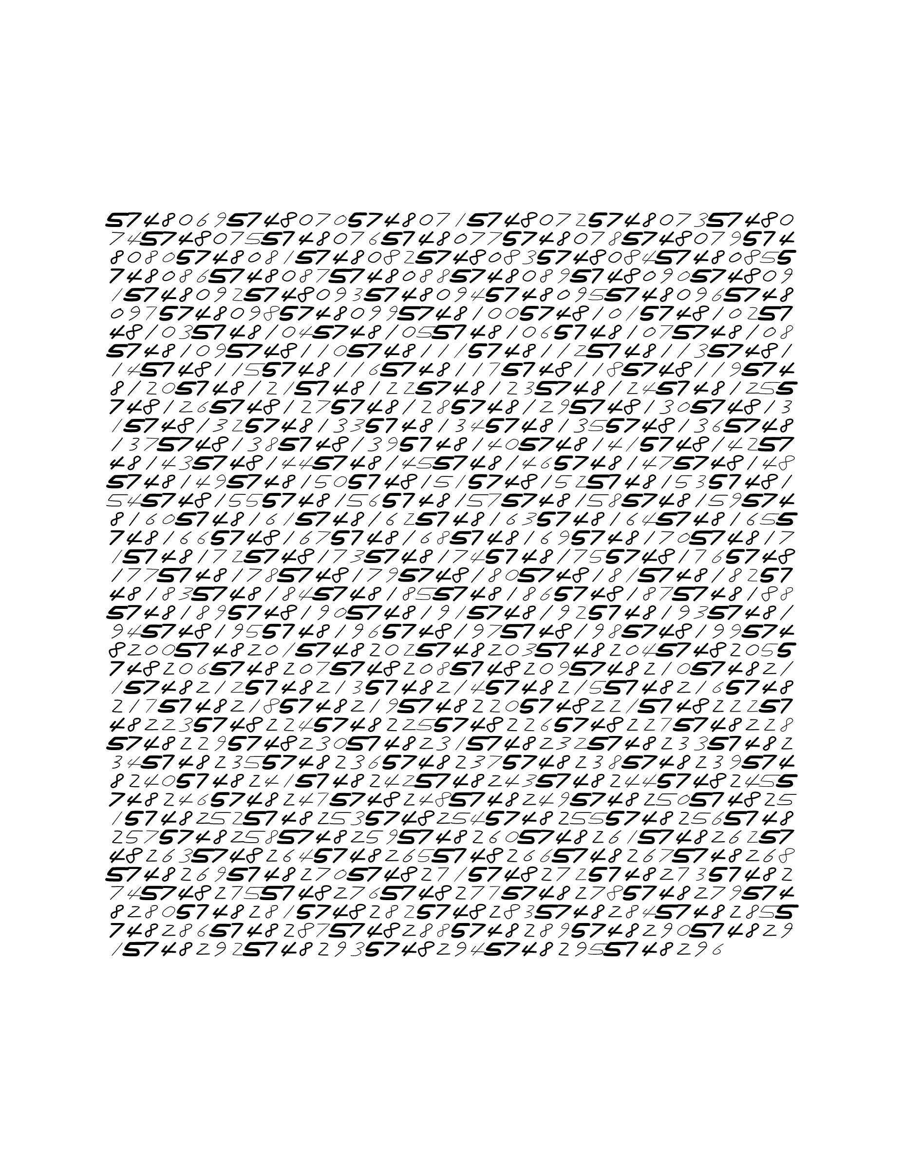 Endless (5,607,250 to Infinity) #464