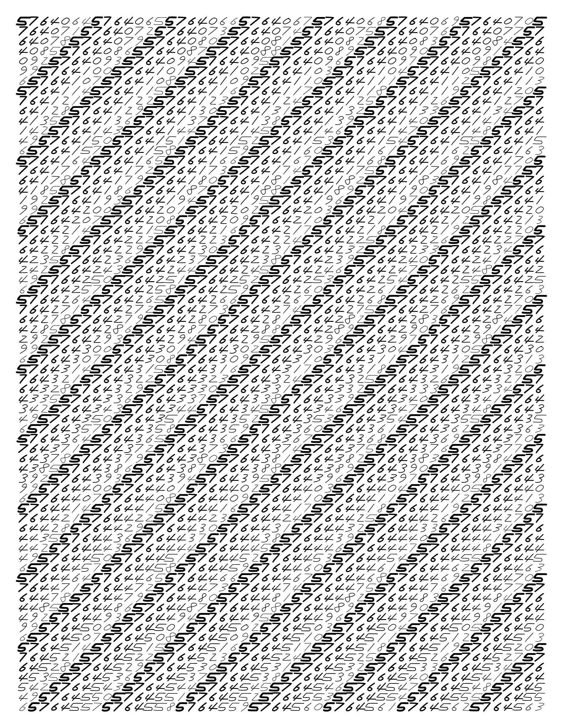 Endless (5,607,250 to Infinity) #515