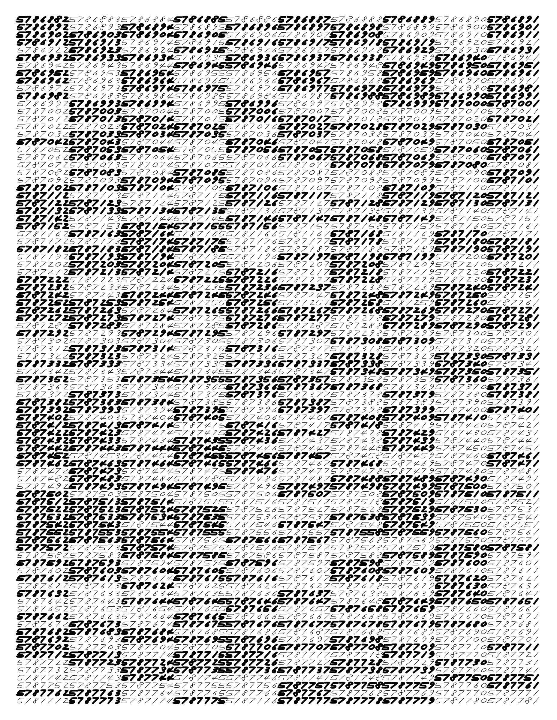 Endless (5,607,250 to Infinity) #590