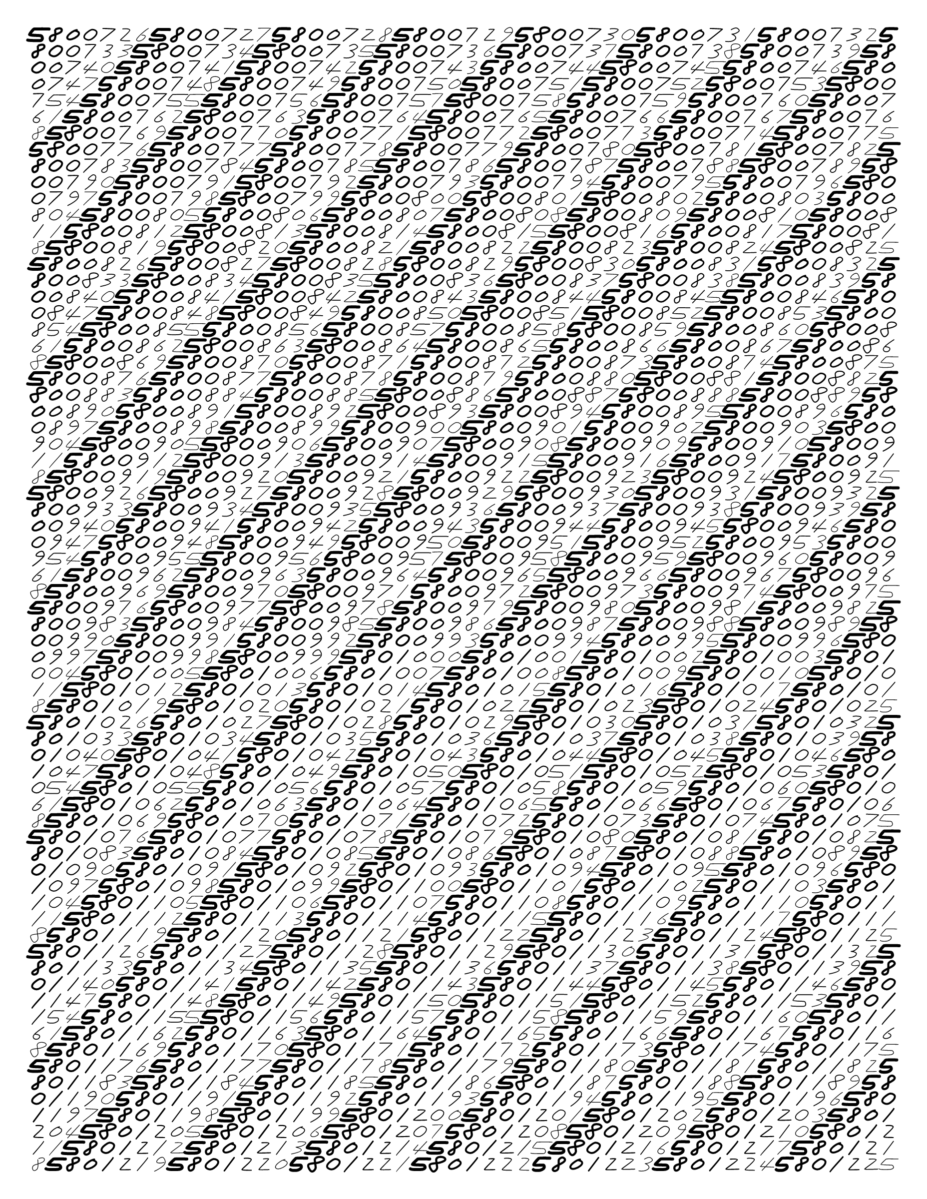 Endless (5,607,250 to Infinity) #641