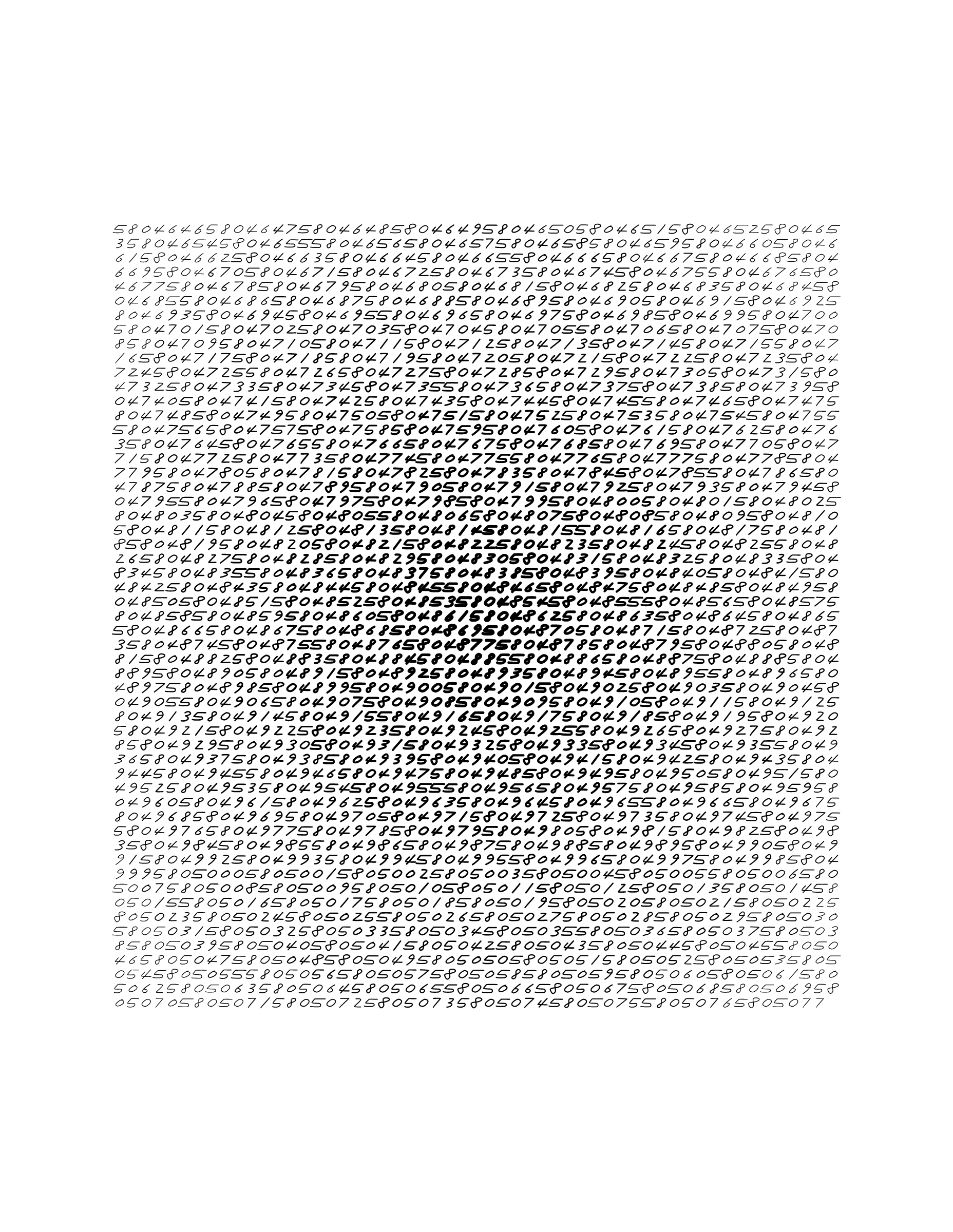 Endless (5,607,250 to Infinity) #650