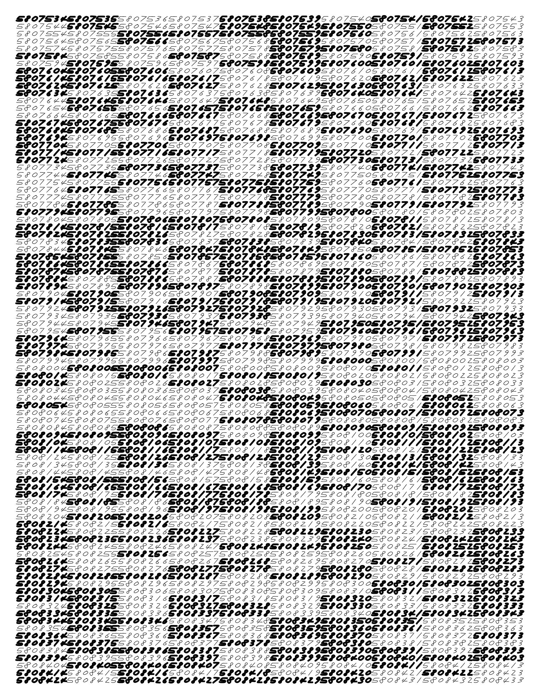 Endless (5,607,250 to Infinity) #661