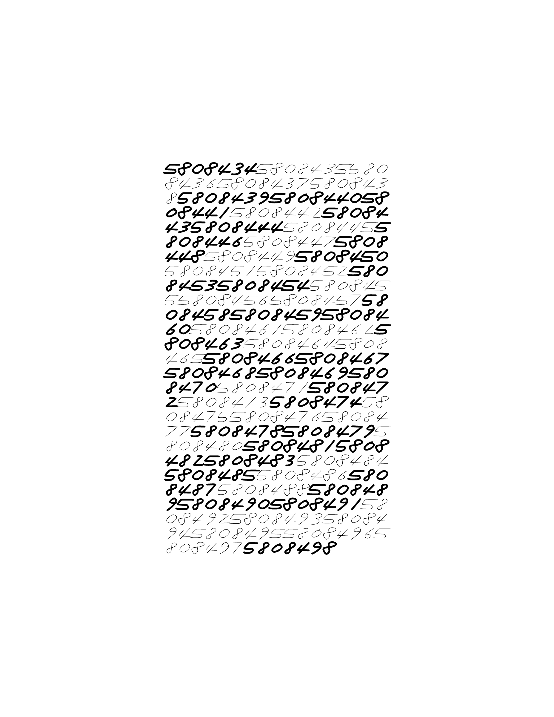 Endless (5,607,250 to Infinity) #662