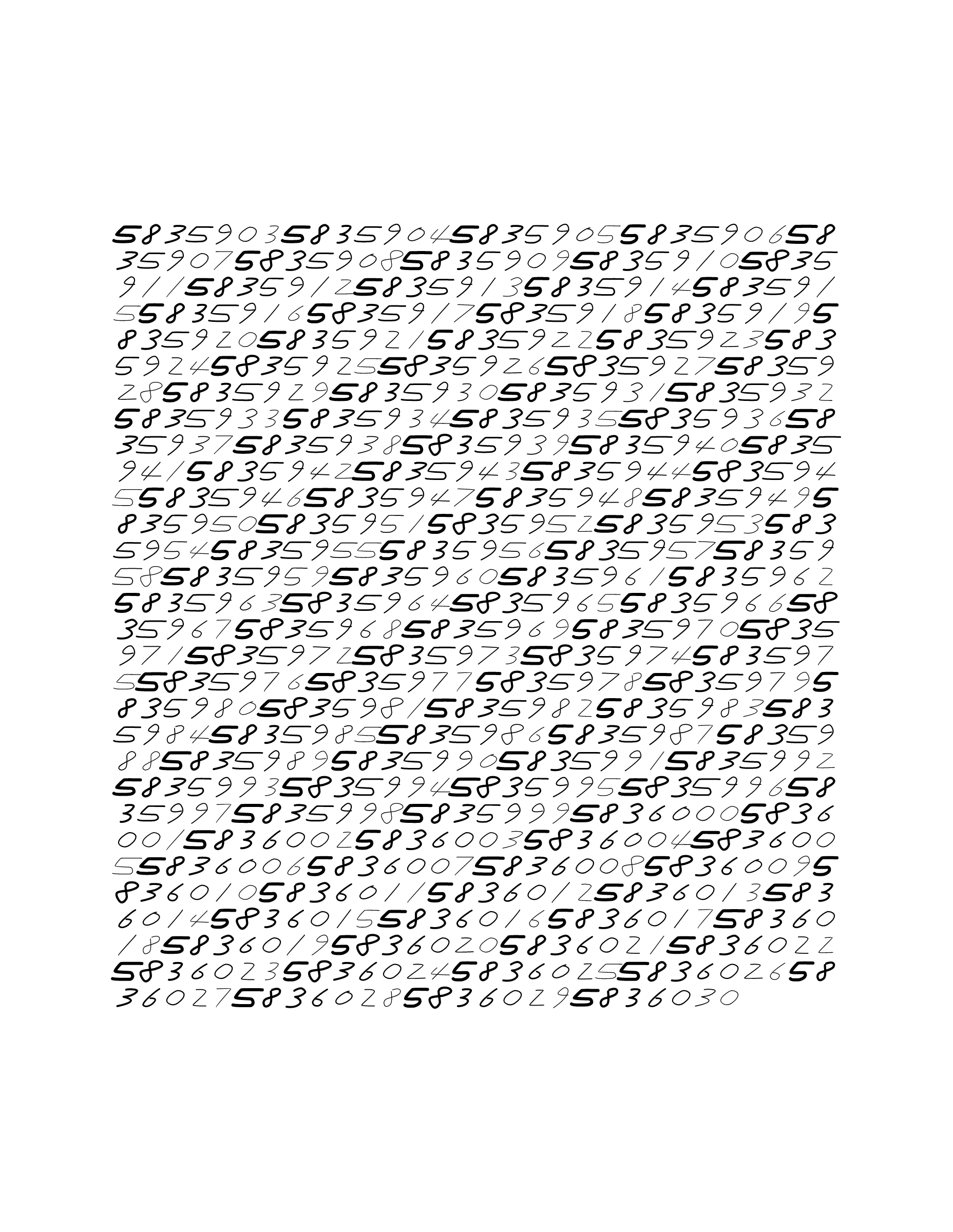 Endless (5,607,250 to Infinity) #769