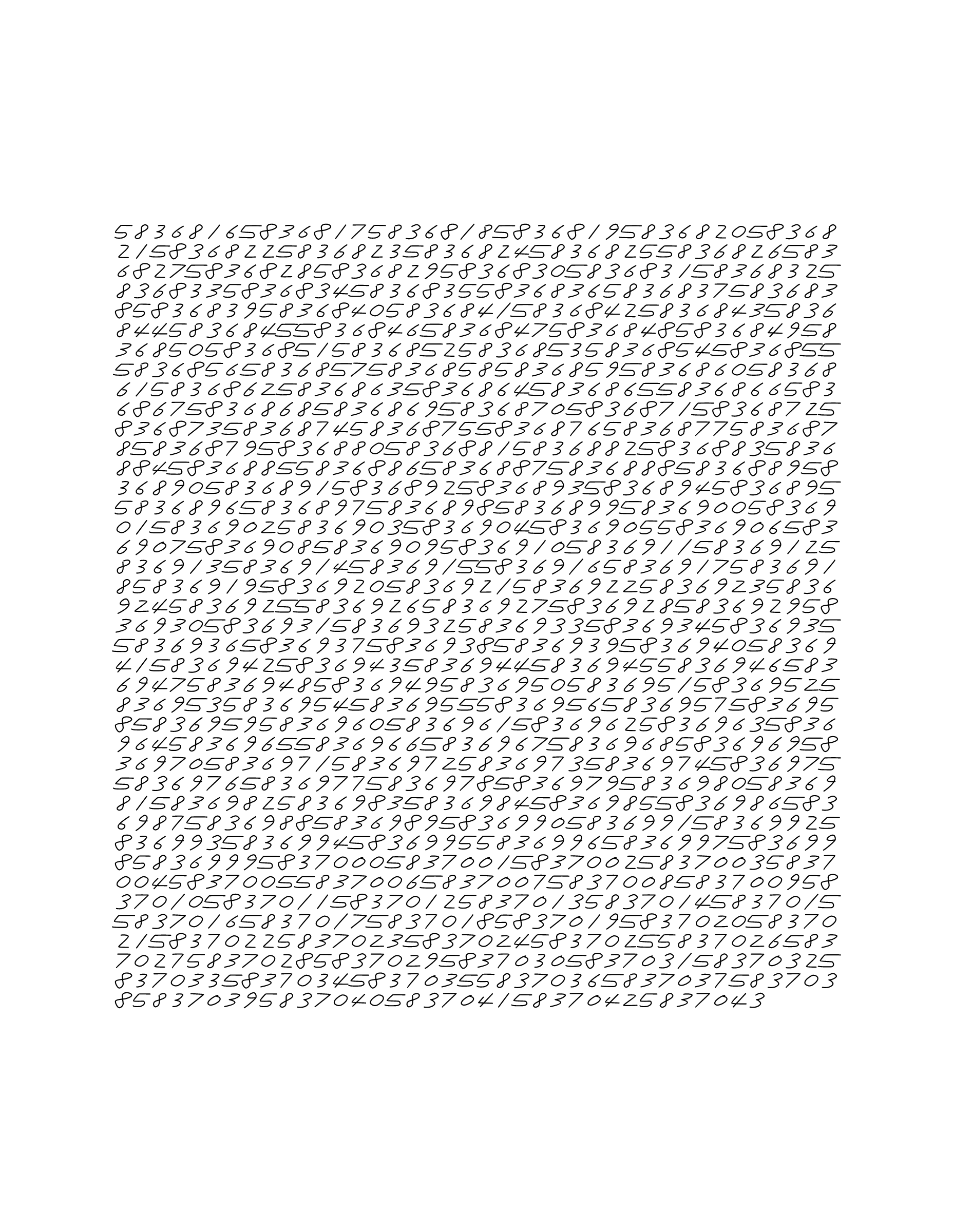 Endless (5,607,250 to Infinity) #772