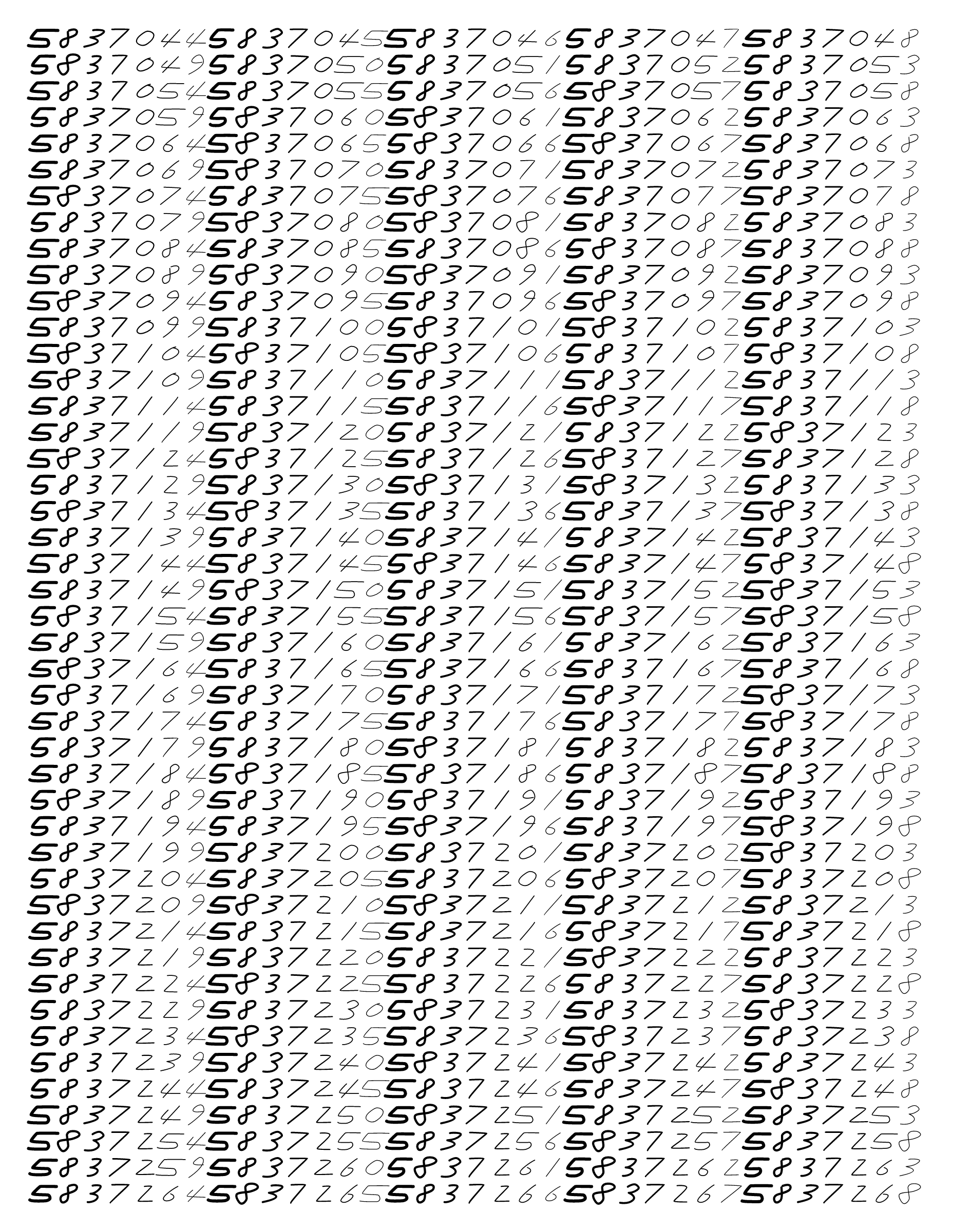 Endless (5,607,250 to Infinity) #773