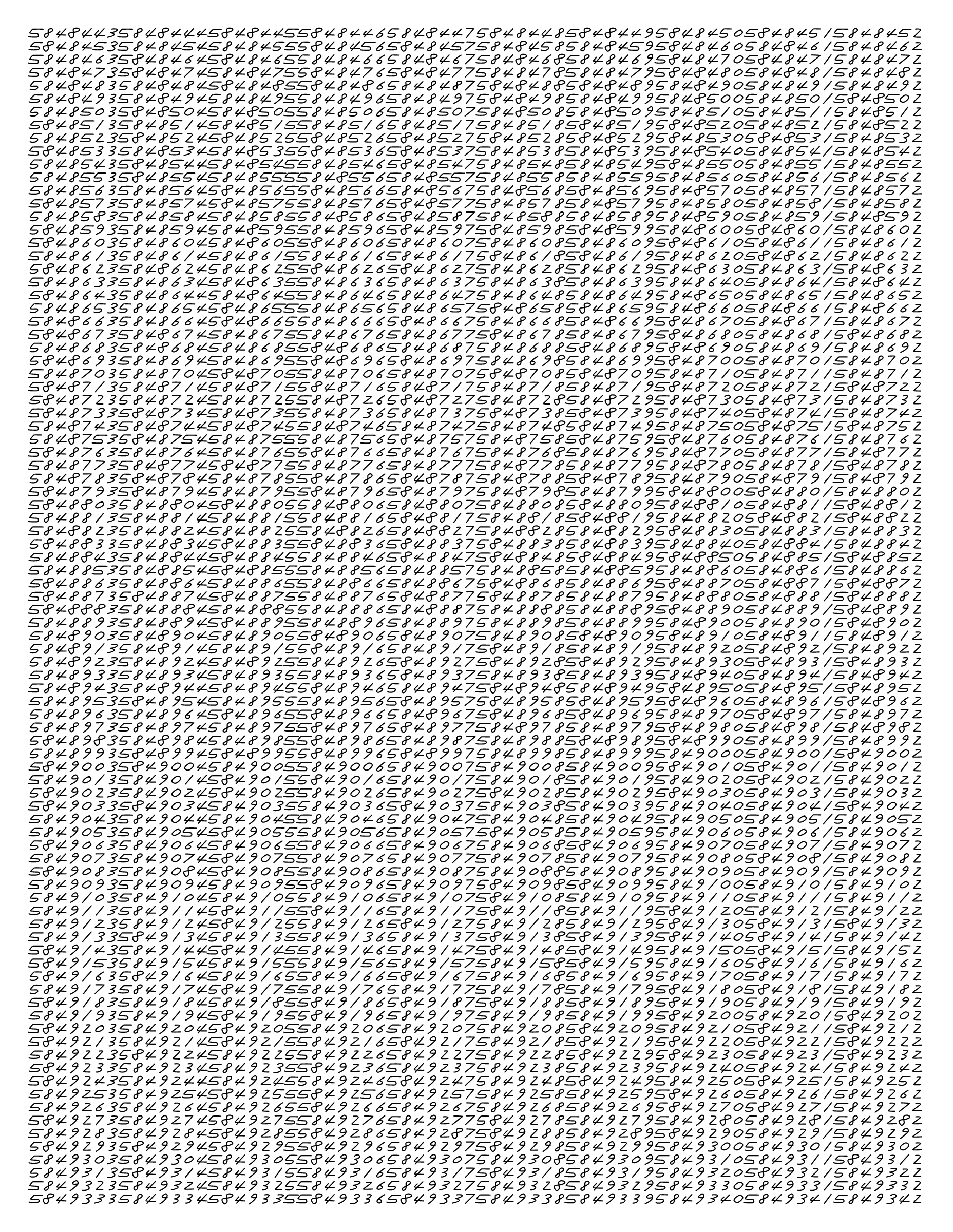 Endless (5,607,250 to Infinity) #821