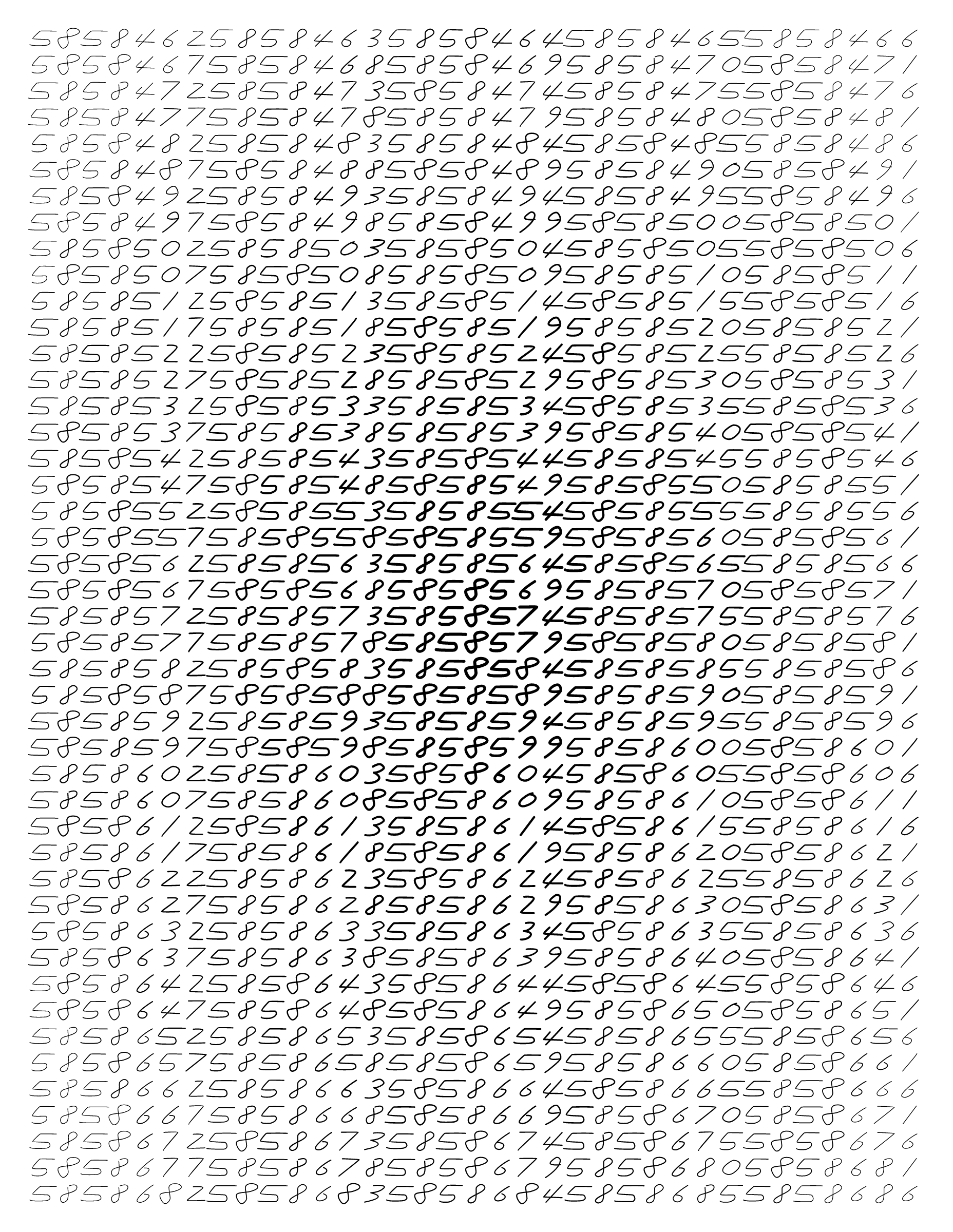 Endless (5,607,250 to Infinity) #852