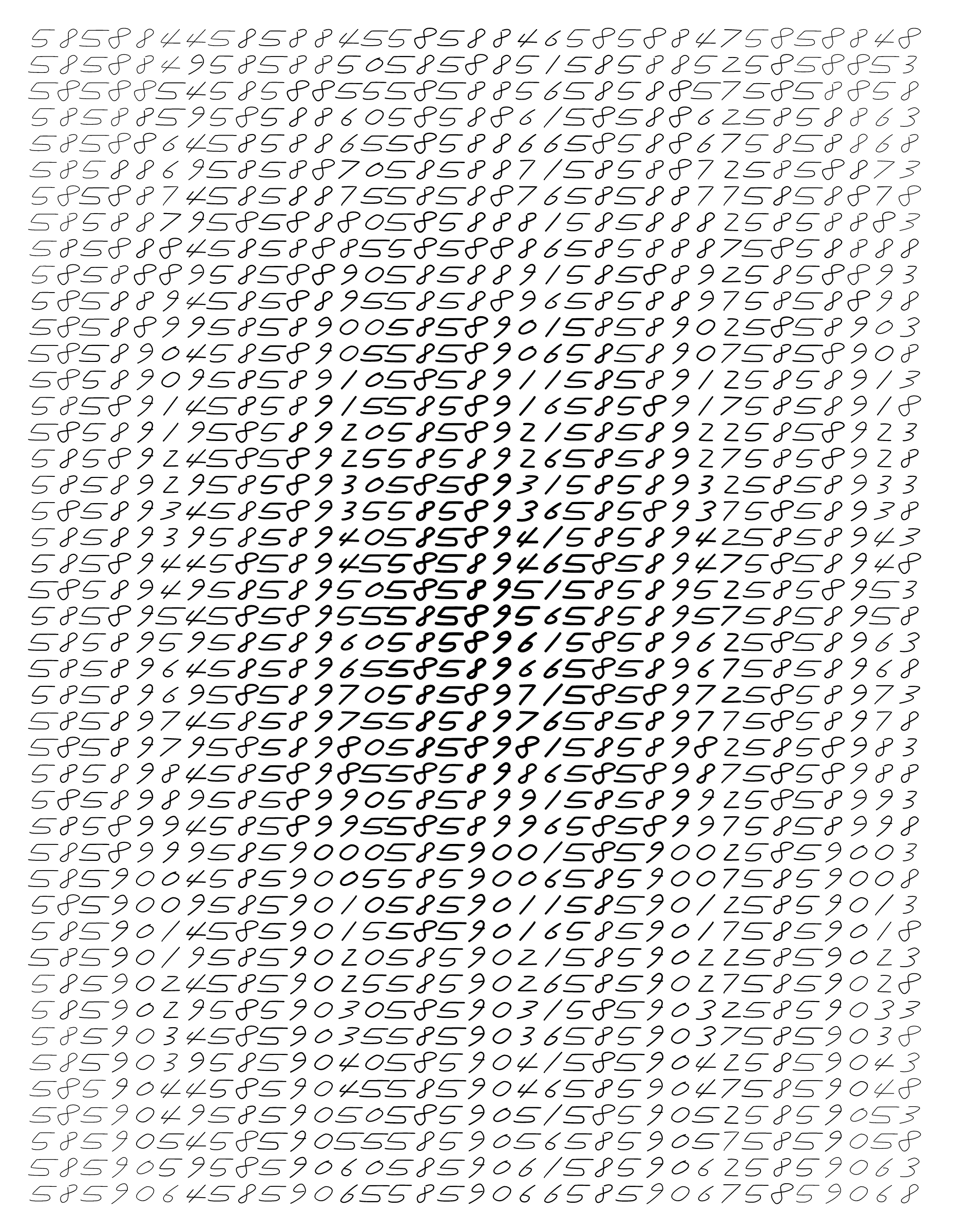 Endless (5,607,250 to Infinity) #854