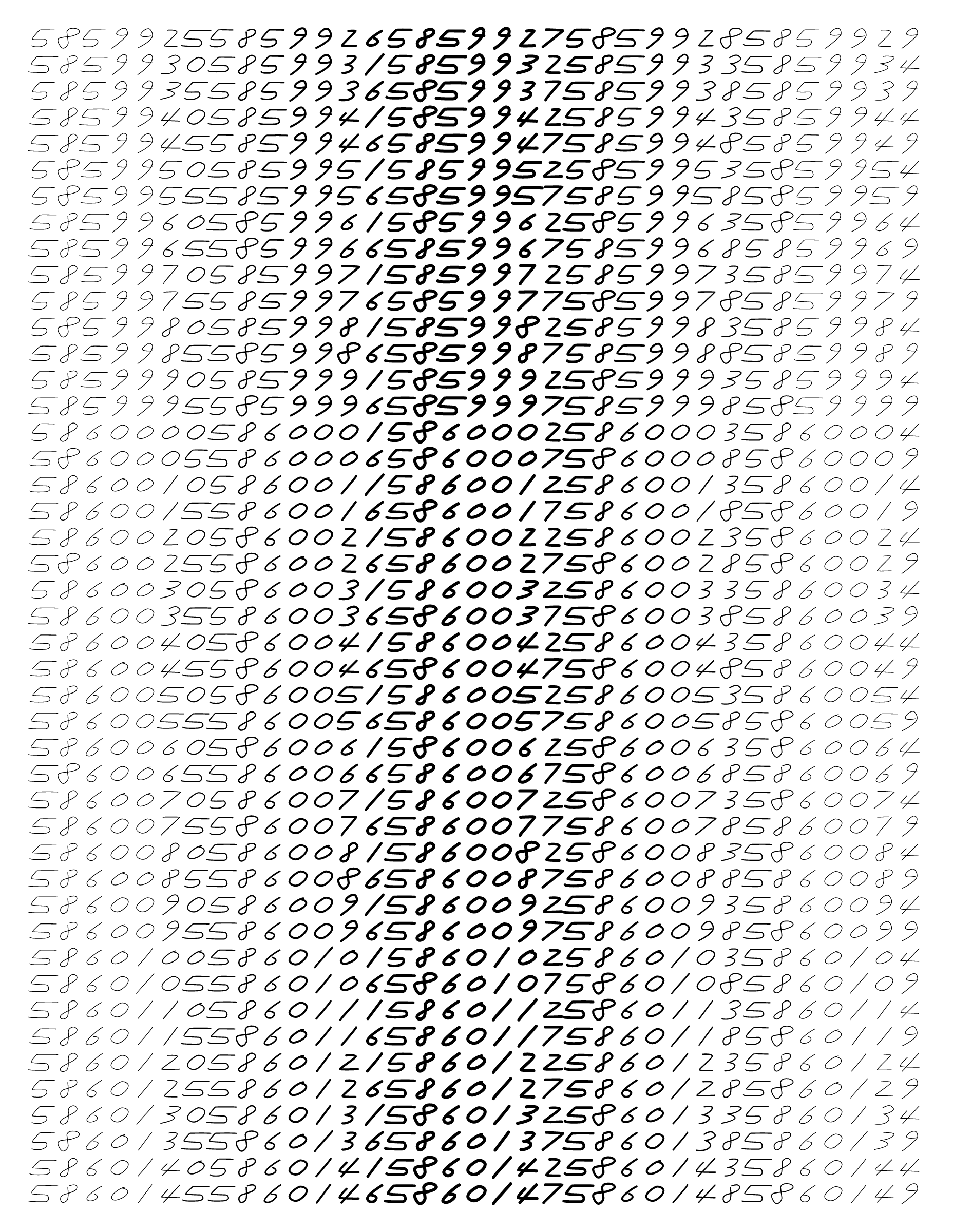 Endless (5,607,250 to Infinity) #857