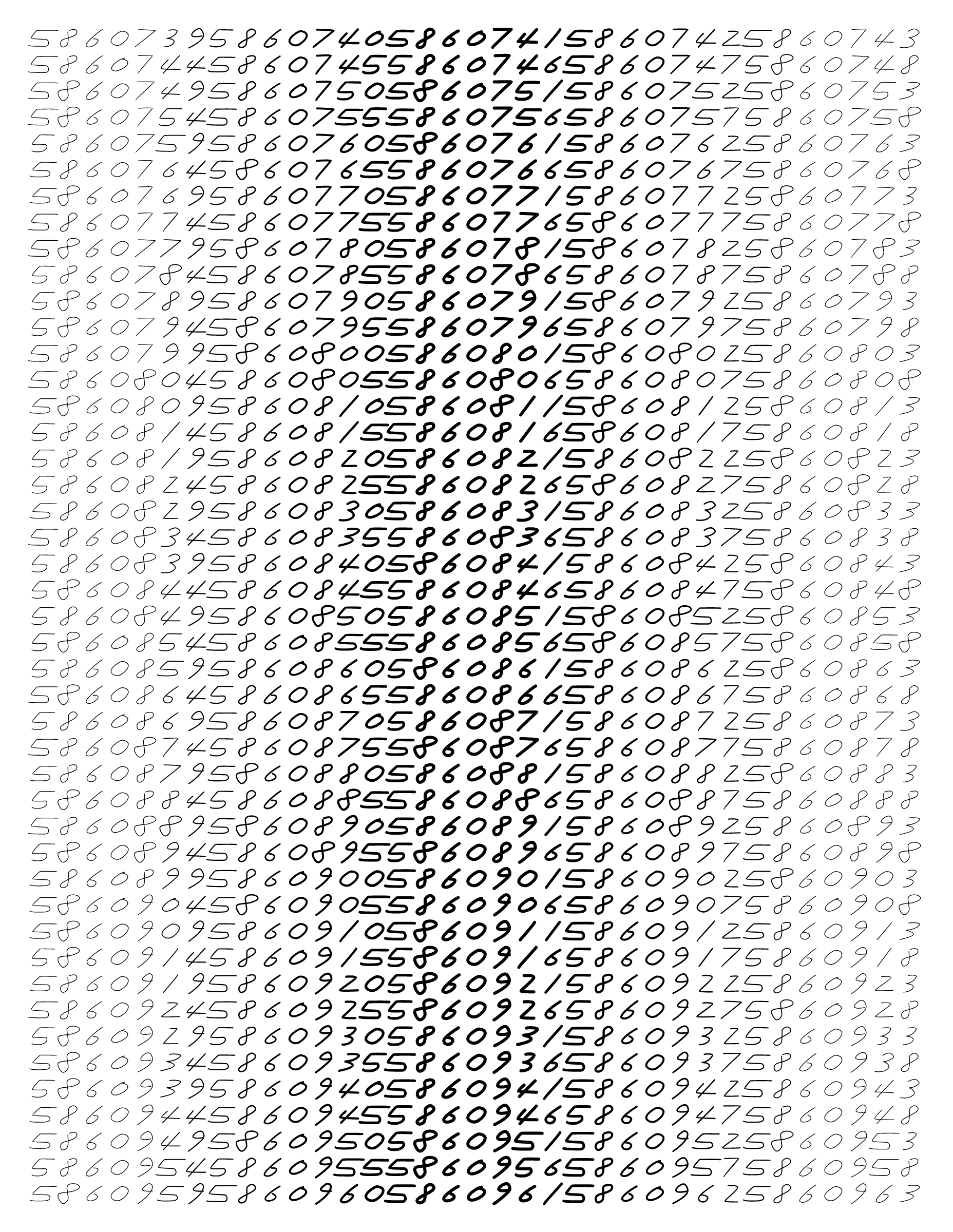 Endless (5,607,250 to Infinity) #859