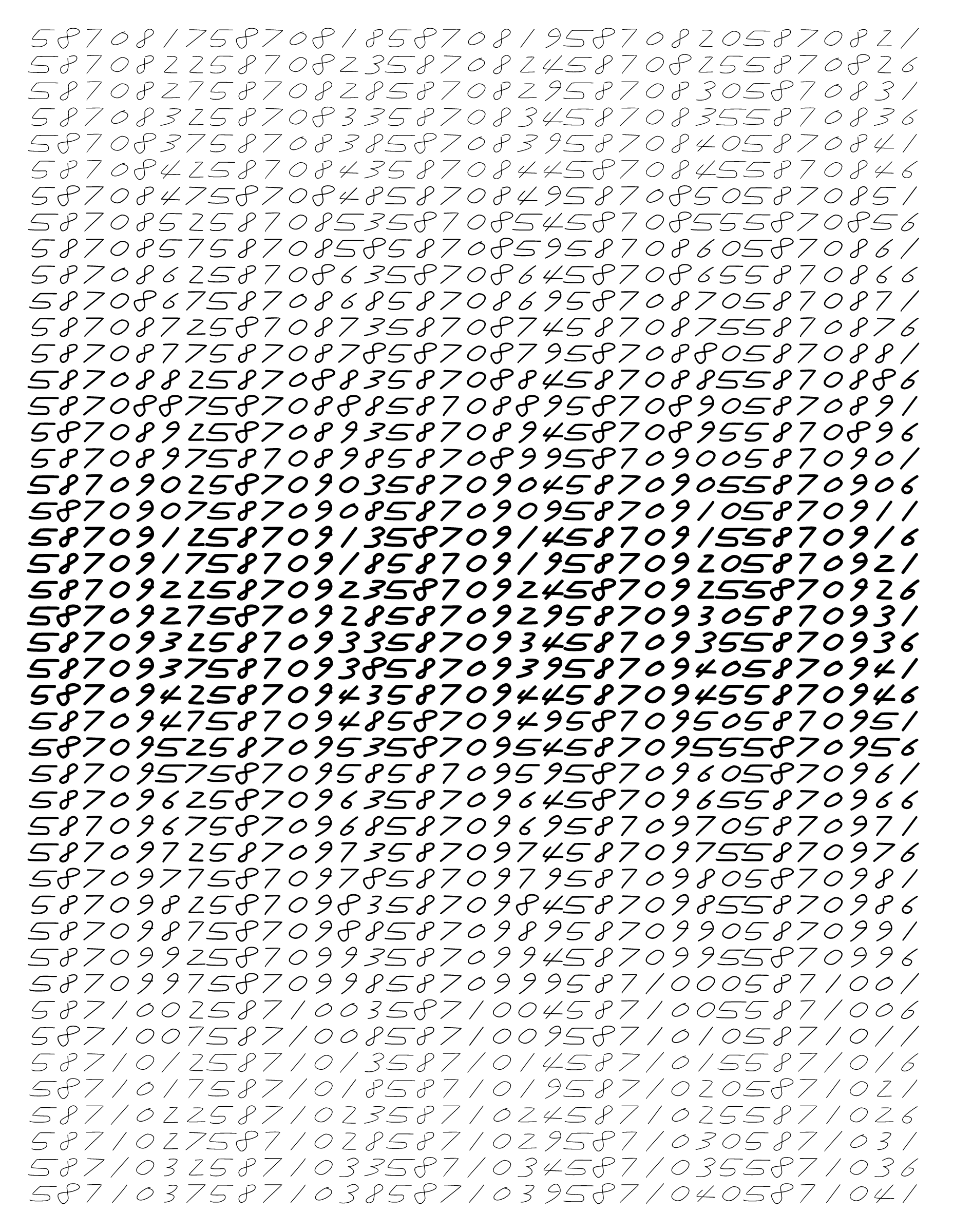 Endless (5,607,250 to Infinity) #892