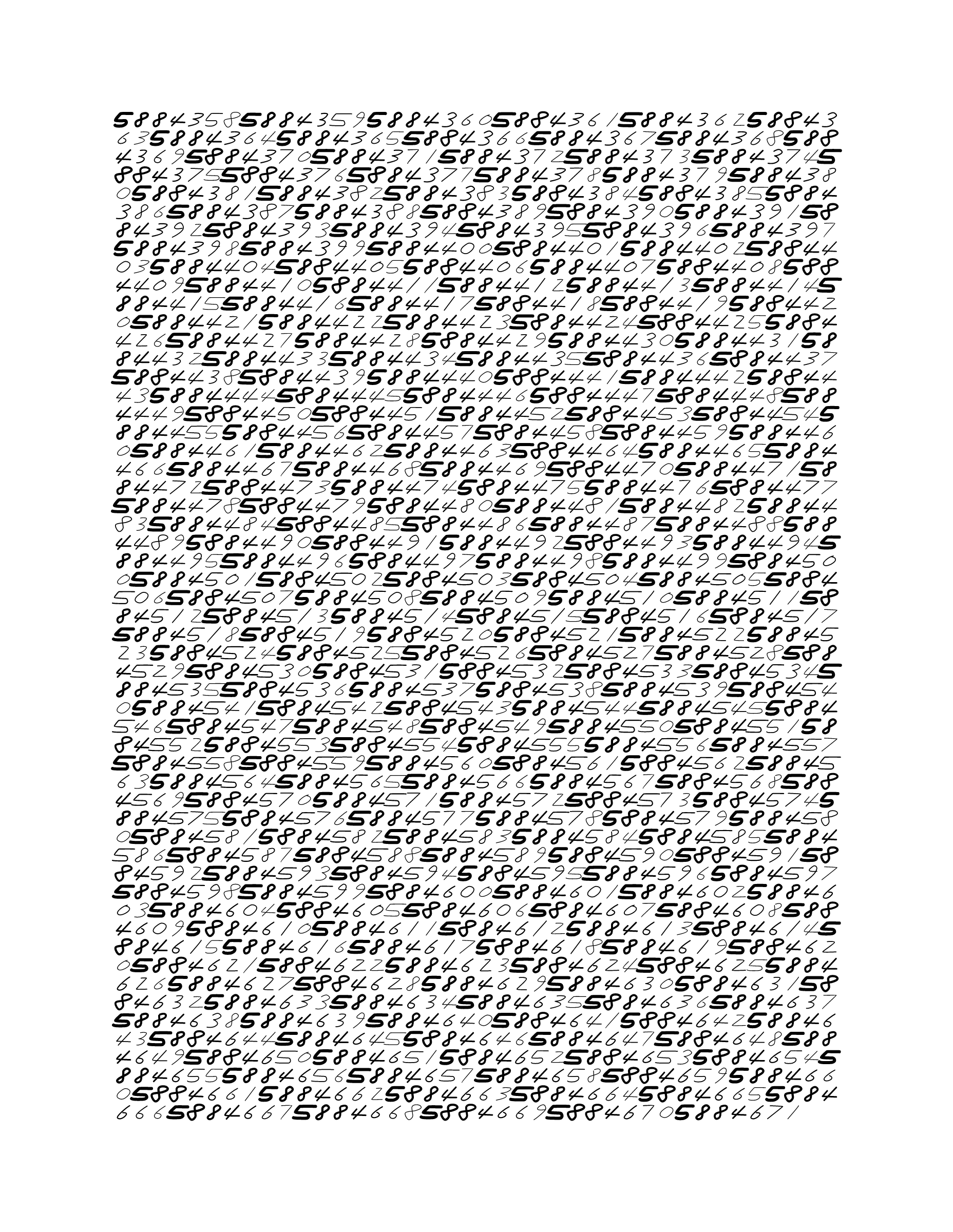 Endless (5,607,250 to Infinity) #947