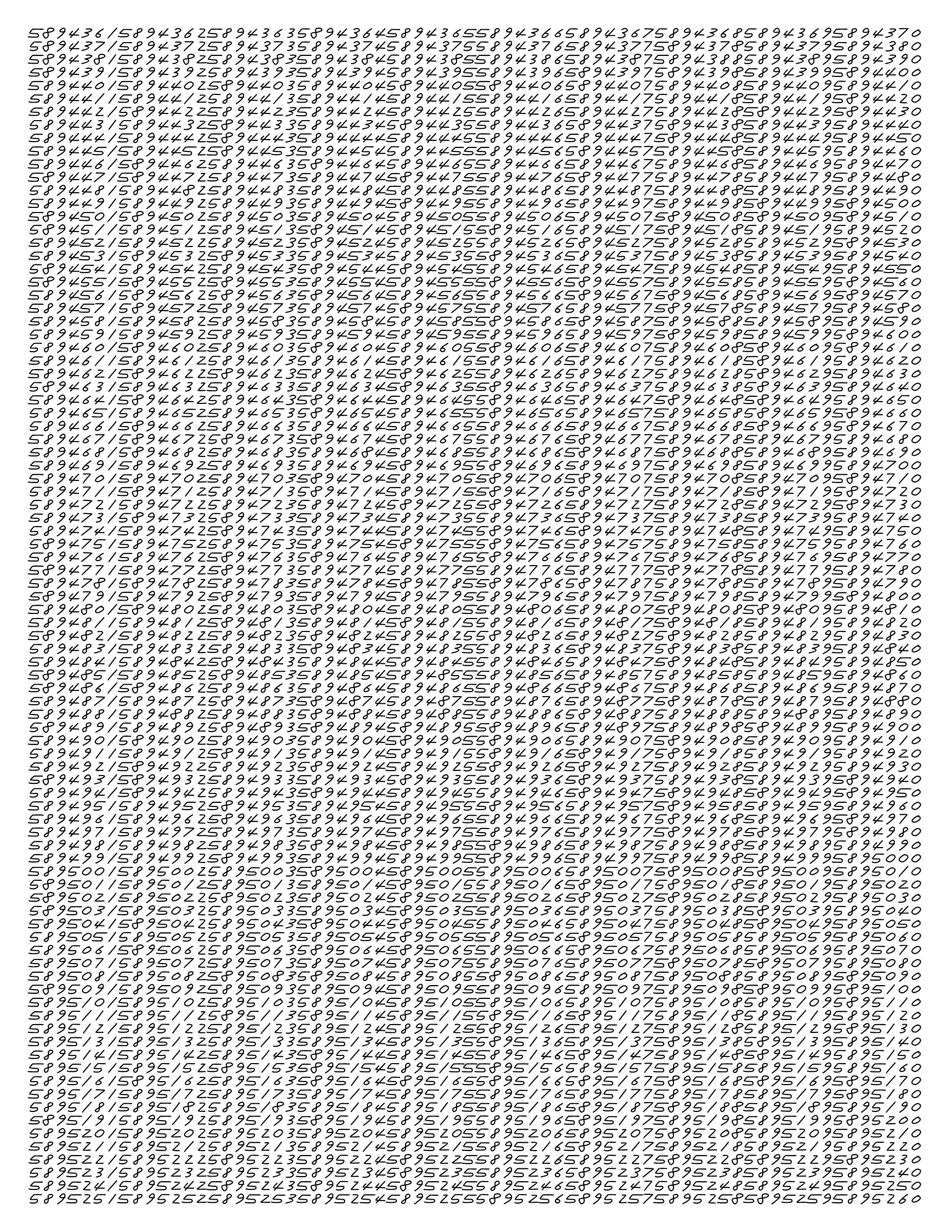 Endless (5,607,250 to Infinity) #981