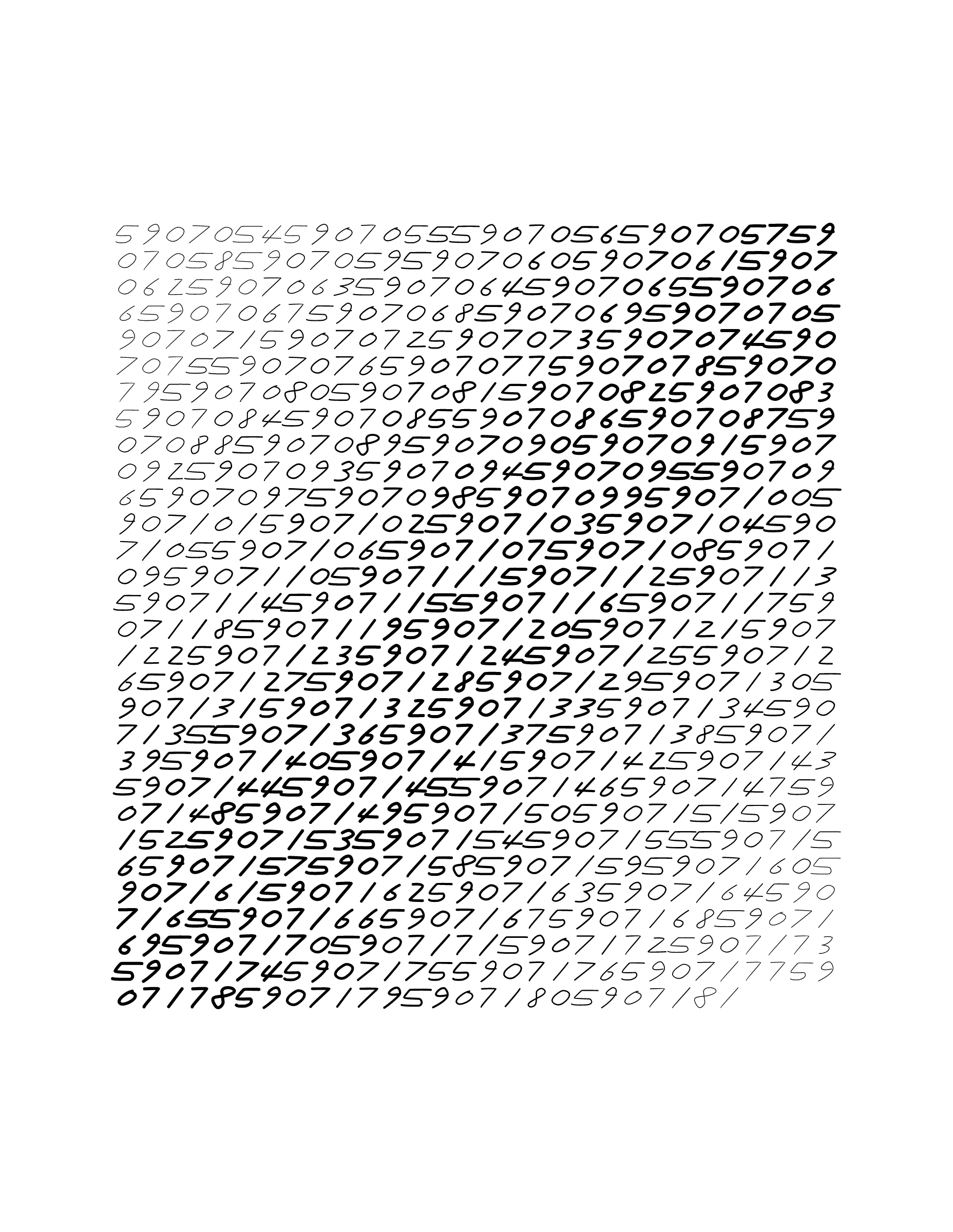 Endless (5,607,250 to Infinity) #1018