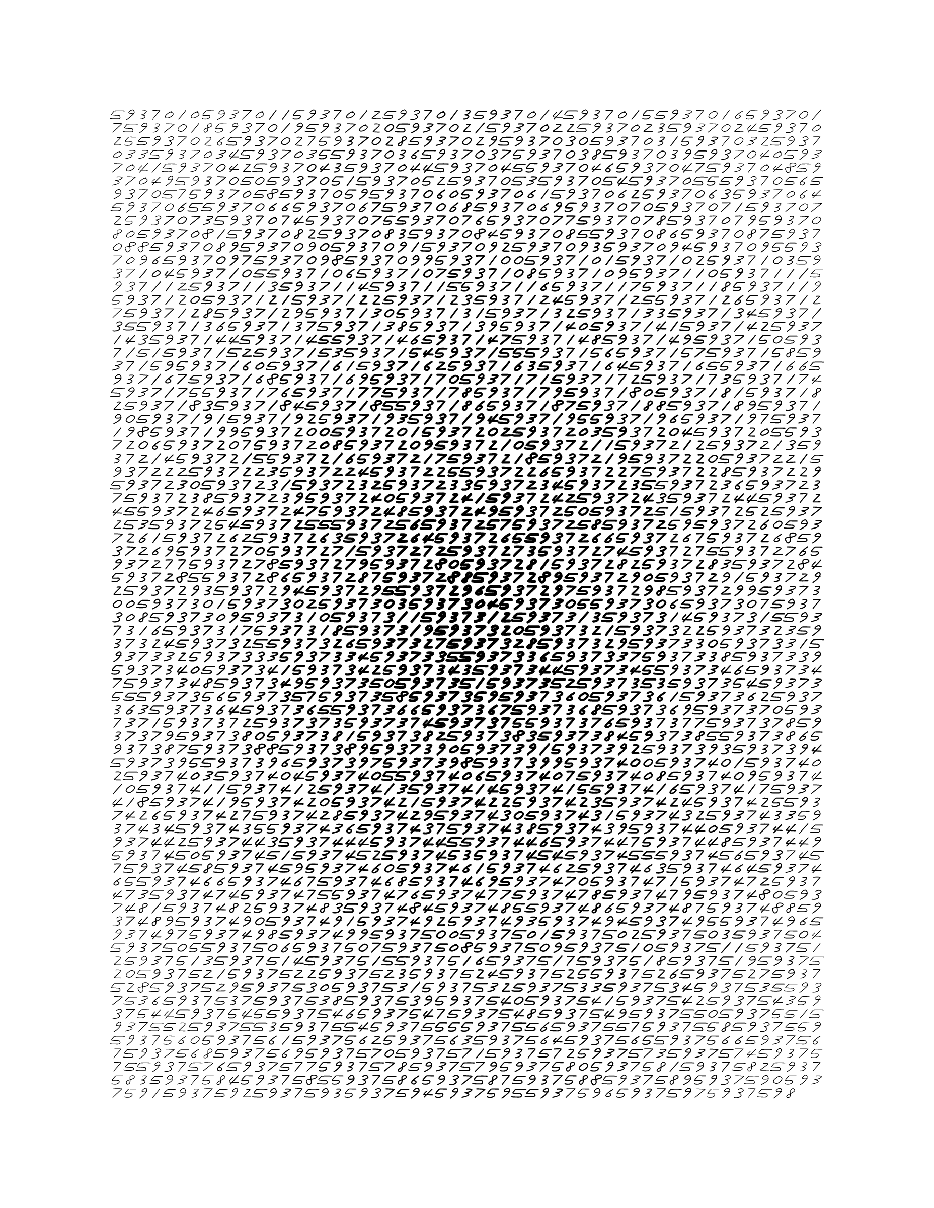 Endless (5,607,250 to Infinity) #1125