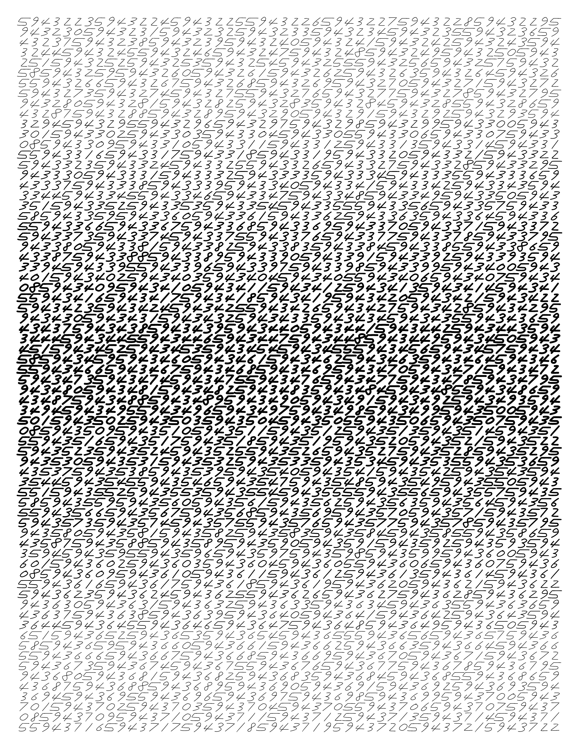 Endless (5,607,250 to Infinity) #1140