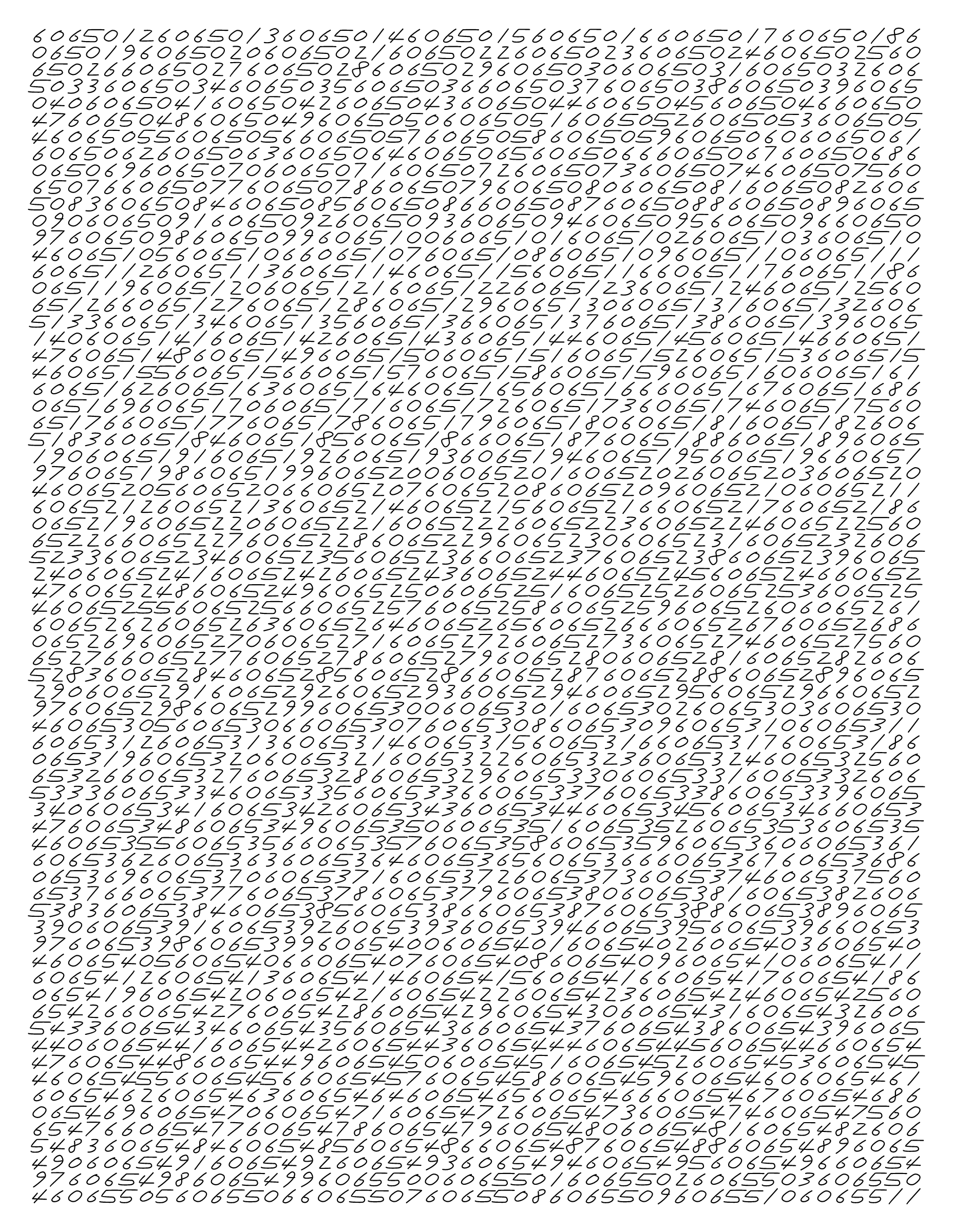 Endless (5,607,250 to Infinity) #1522
