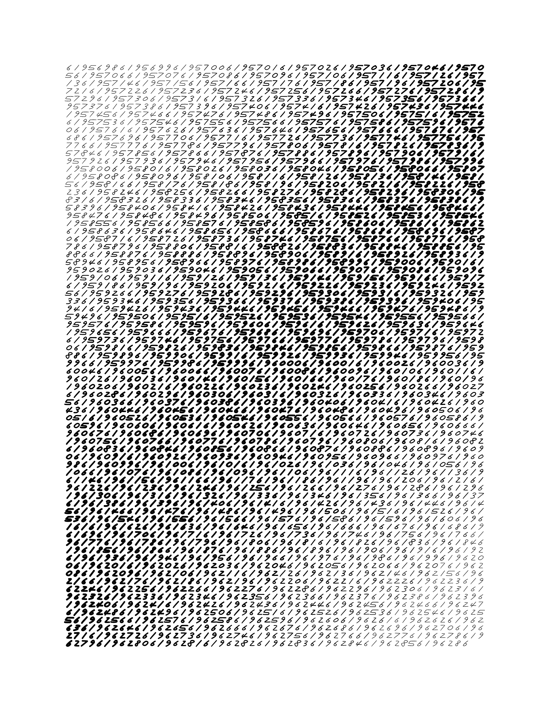 Endless (5,607,250 to Infinity) #1964