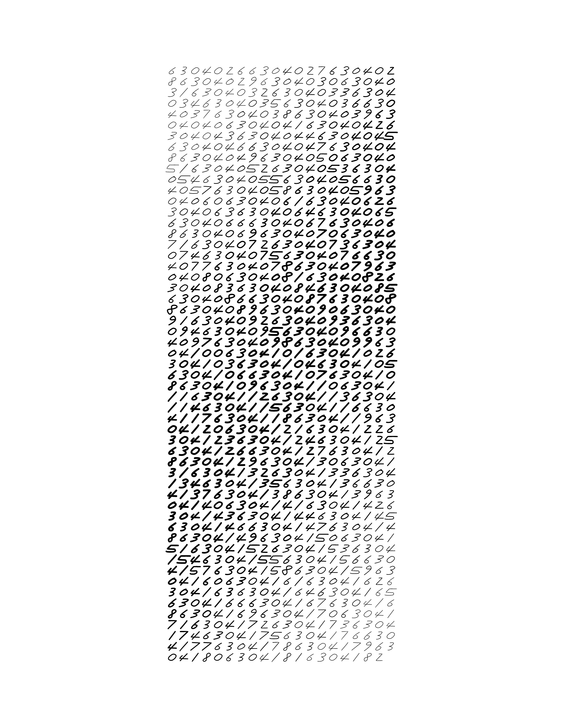 Endless (5,607,250 to Infinity) #2368