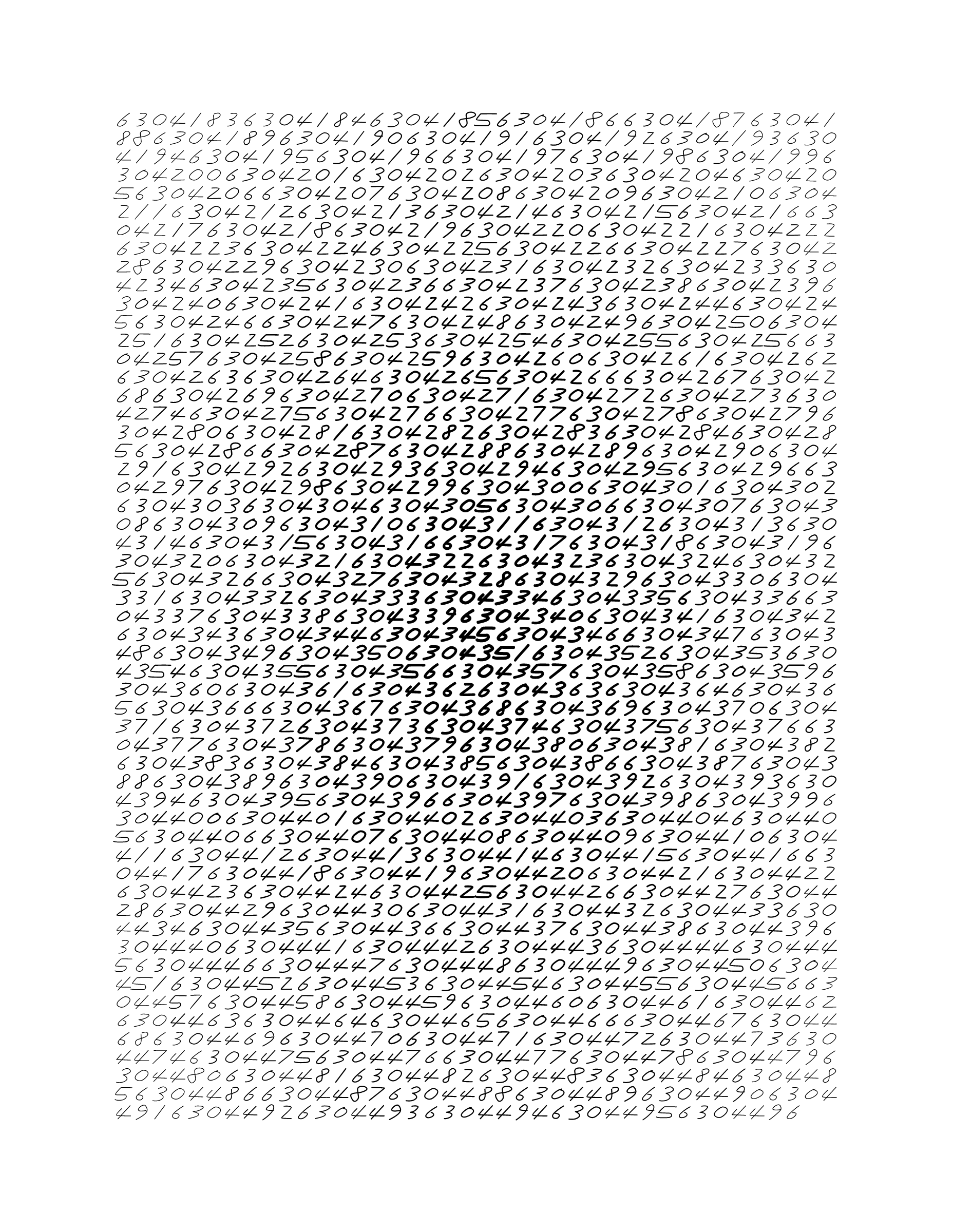 Endless (5,607,250 to Infinity) #2369